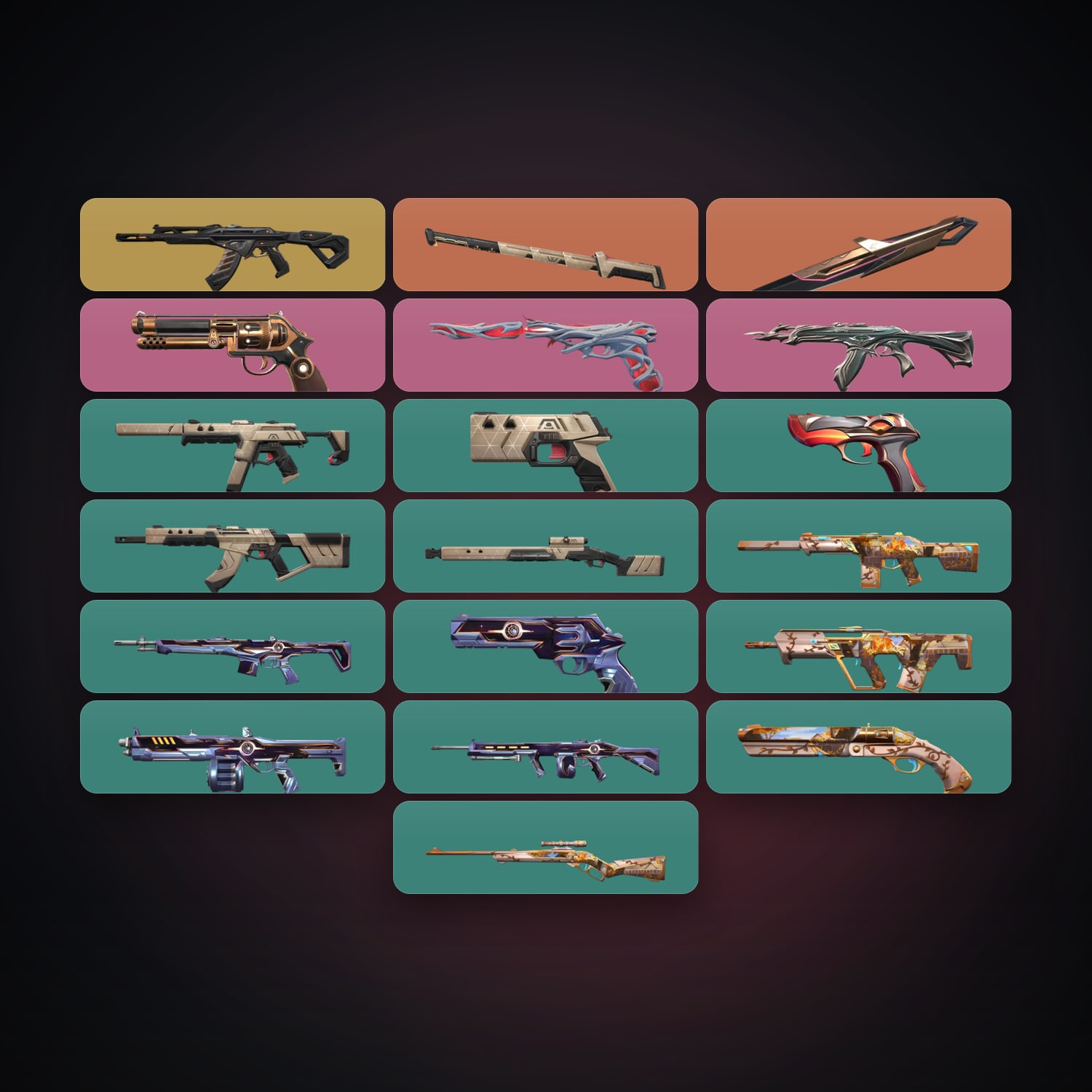 EU Gold 2 locker — 2 knives, 19 skins, lvl 71 — HabibiAccounts