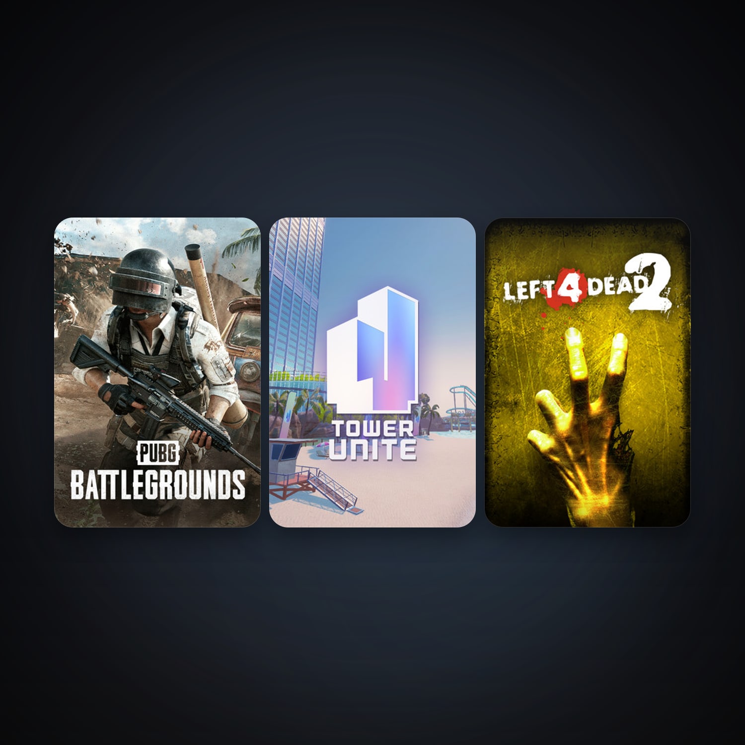 Left 4 Dead 2 + Tower Unite, 4 games, clean — HabibiAccounts