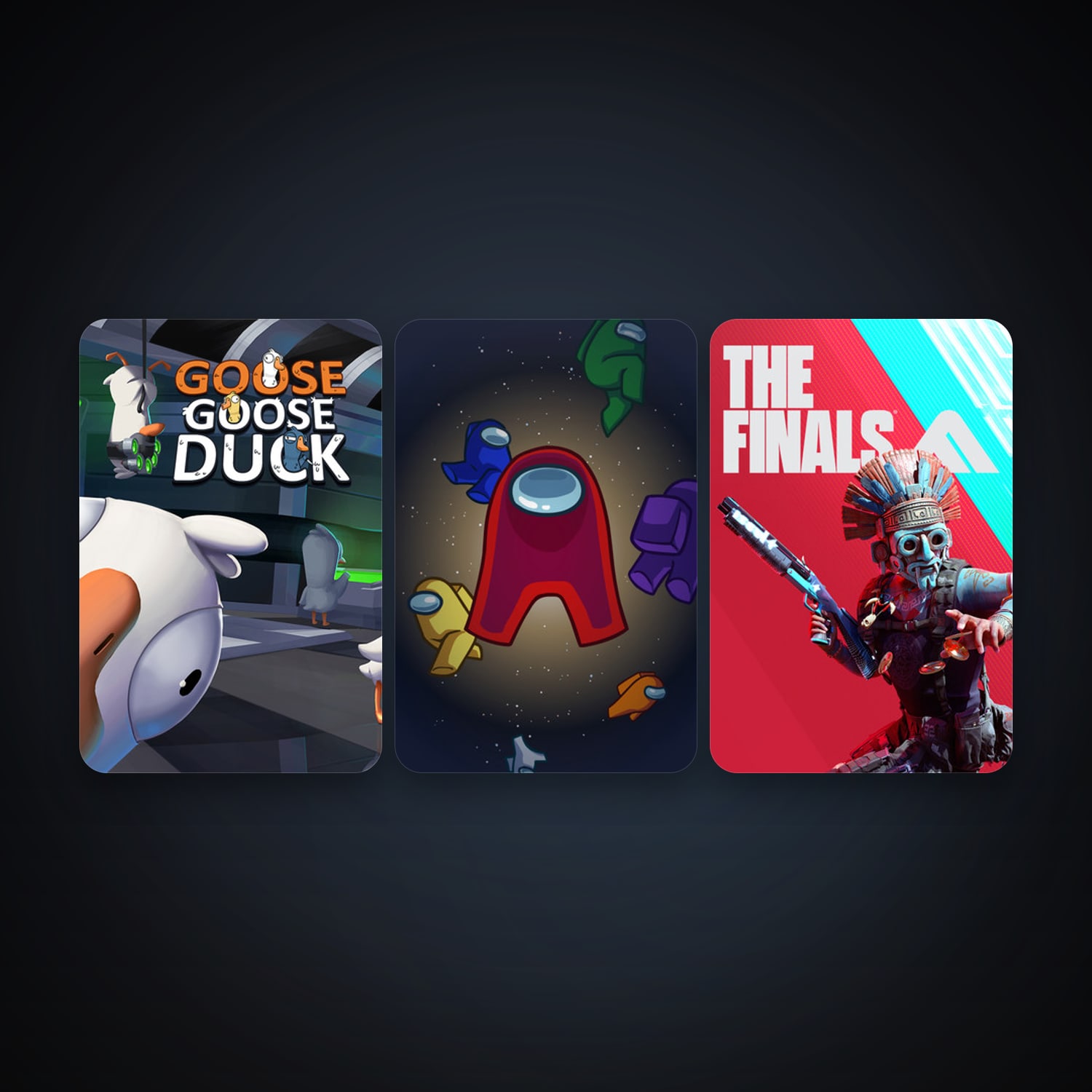Among Us + Goose Goose Duck, 8 games, clean — HabibiAccounts