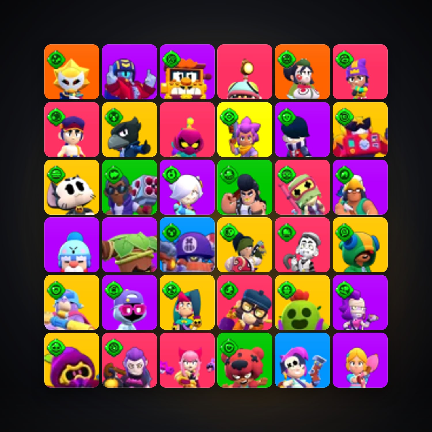 106 Brawlers | 92.5K Trophies — Supercell Account — HabibiAccounts