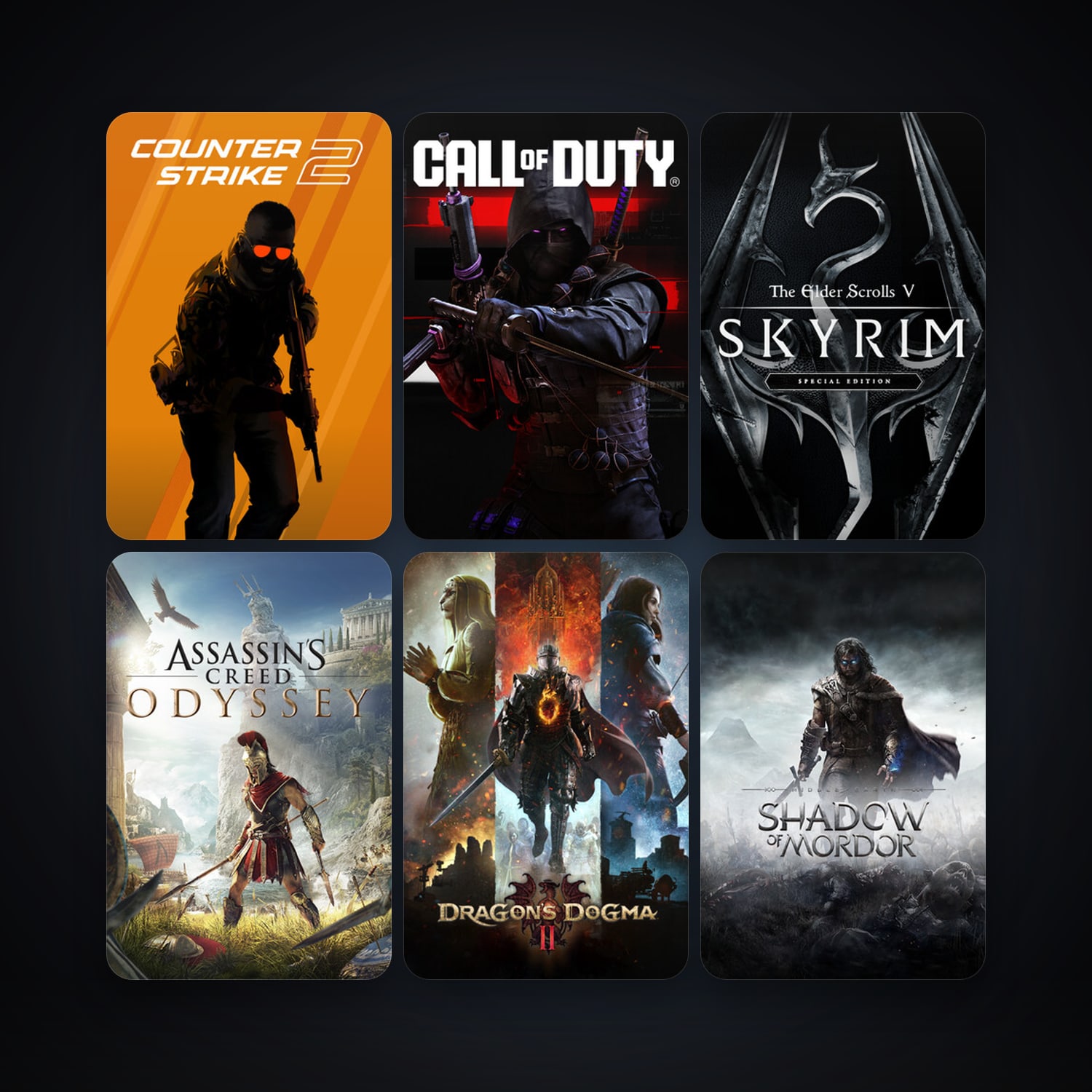 CS2 Prime + Middle-earth: Shadow of Mordor, 18 games, clean — HabibiAccounts