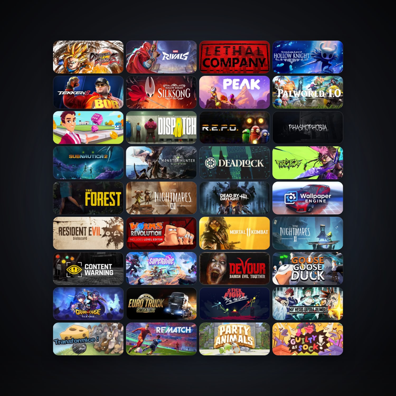 Steam 132 games, clean — HabibiAccounts