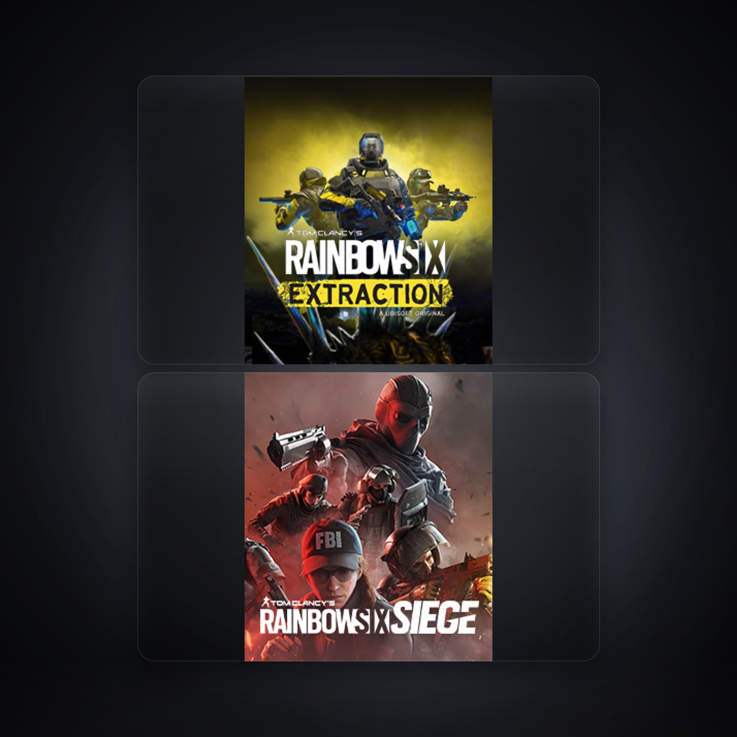 هالحساب يوبيسوفت فيه Tom Clancy's Rainbow Six Extraction وTom Clancy's Rainbow Six Siege (External)، IT — HabibiAccounts
