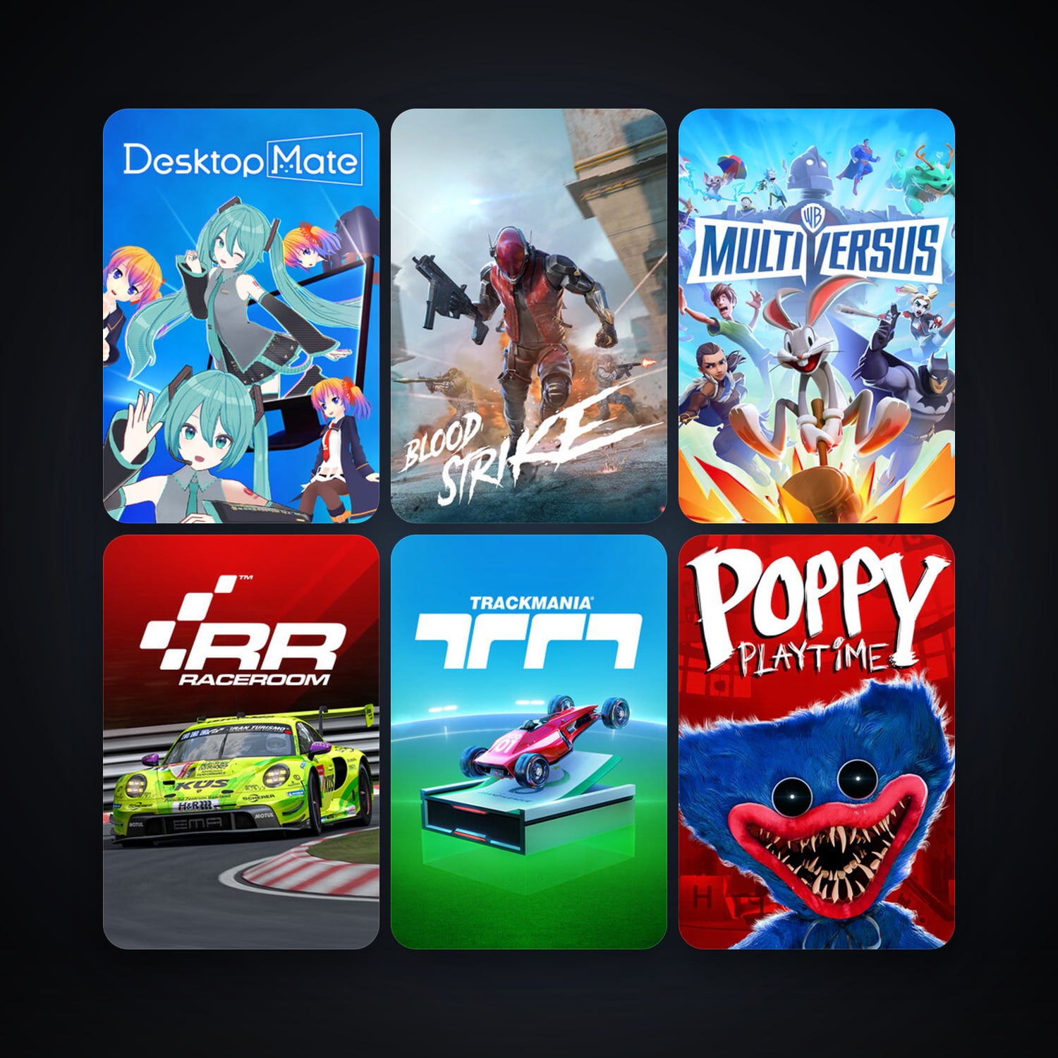 RaceRoom Racing Experience + DEAD OR ALIVE 5 Last Round: Core Fighters, 35 games, clean — HabibiAccounts
