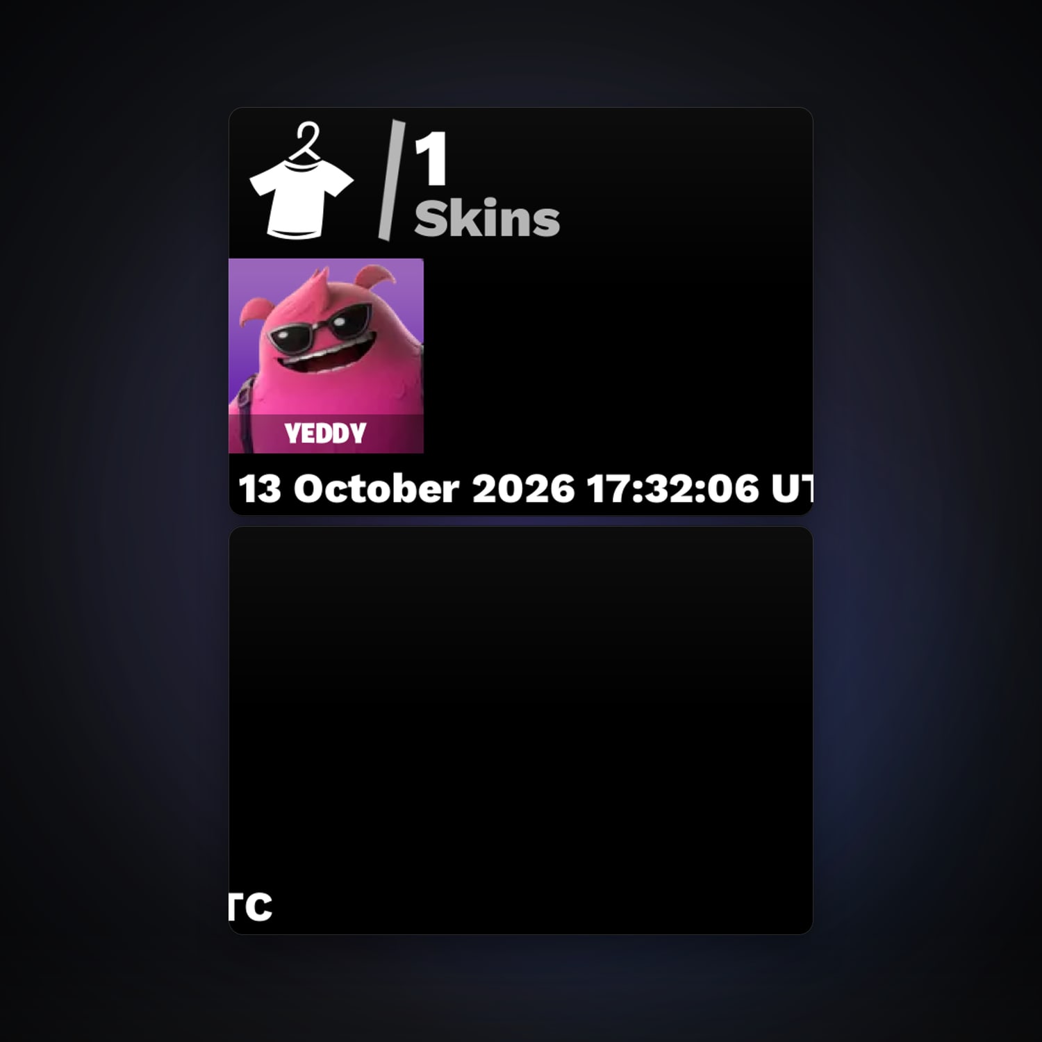 Fortnite account with Yeddy — 1 skin — lvl 5 — HabibiAccounts