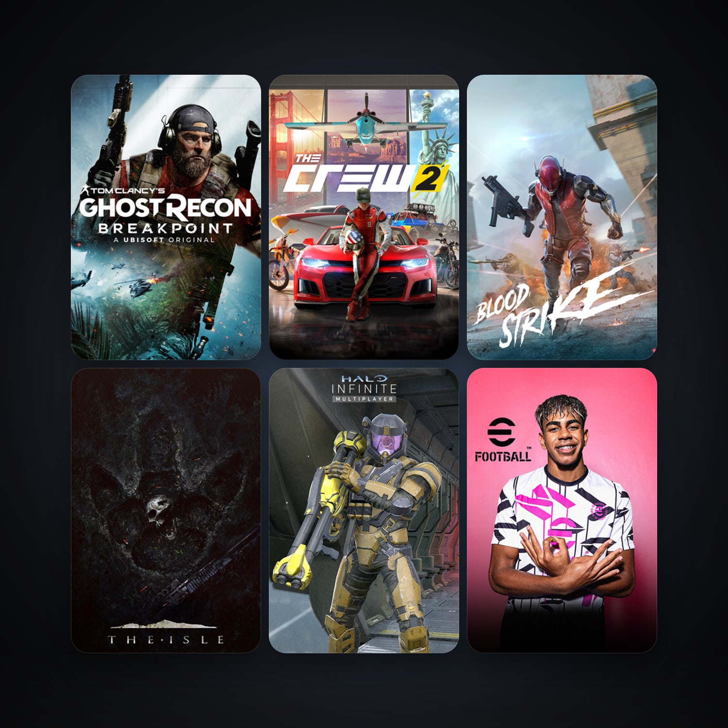 The Isle + The Crew 2, 13 games, clean — HabibiAccounts