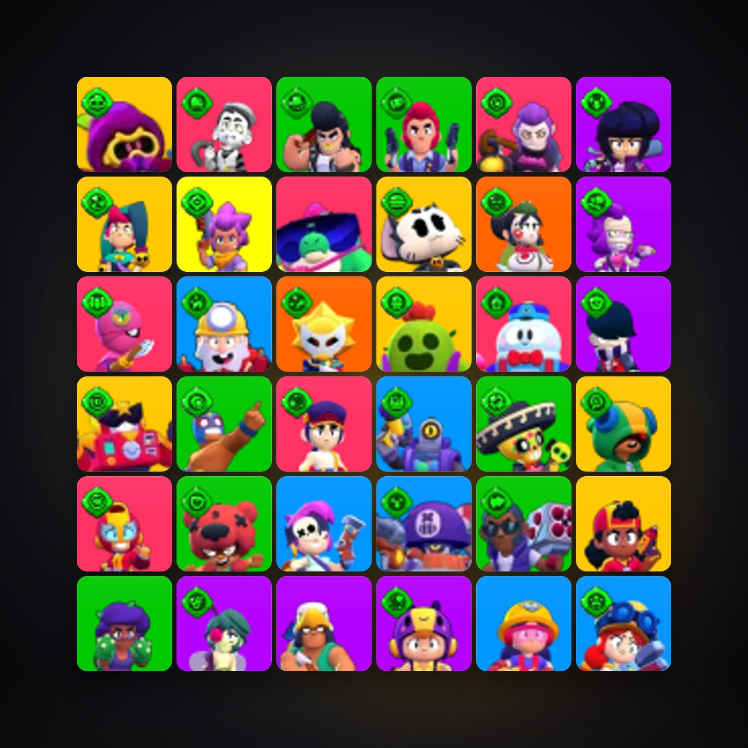 106 Brawlers | 50.5K Trophies — Supercell Account — HabibiAccounts