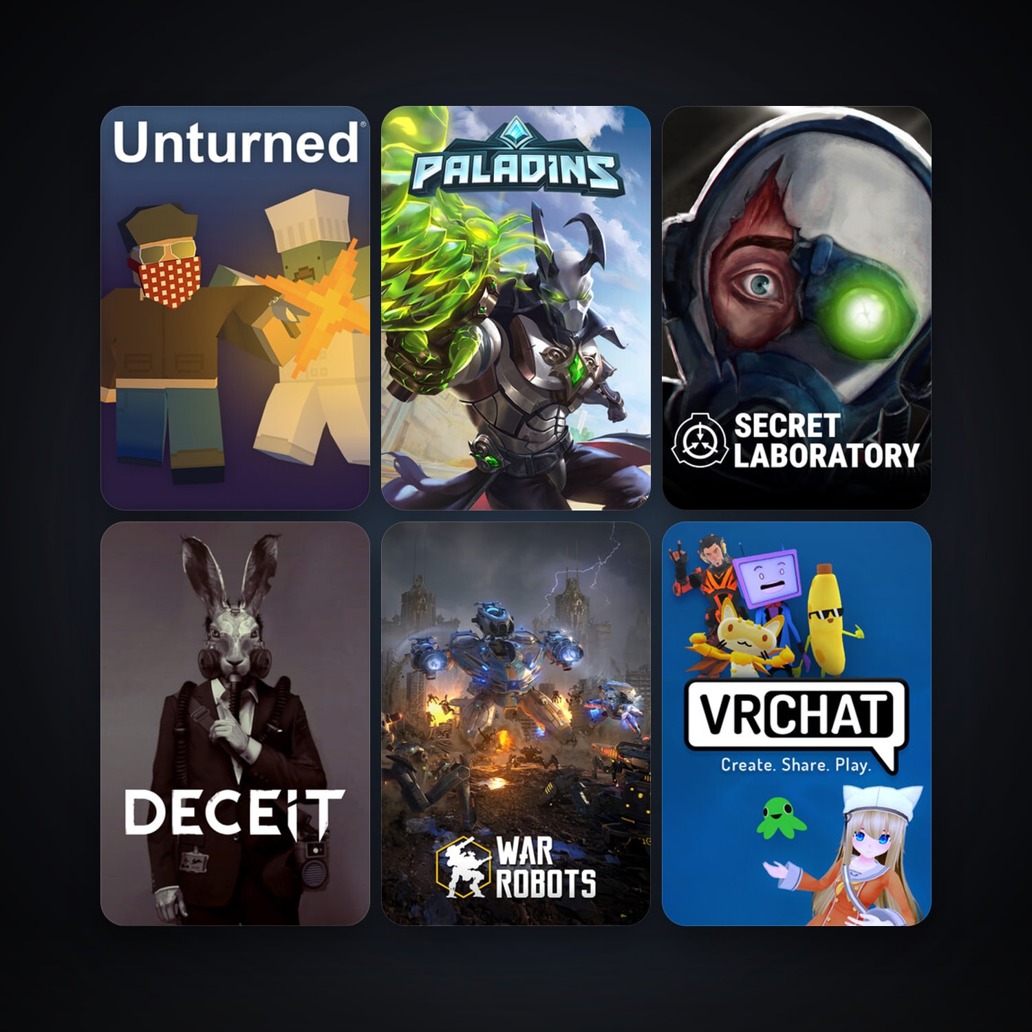 Free CS2 (No Prime) + Unturned, 17 games, clean — HabibiAccounts