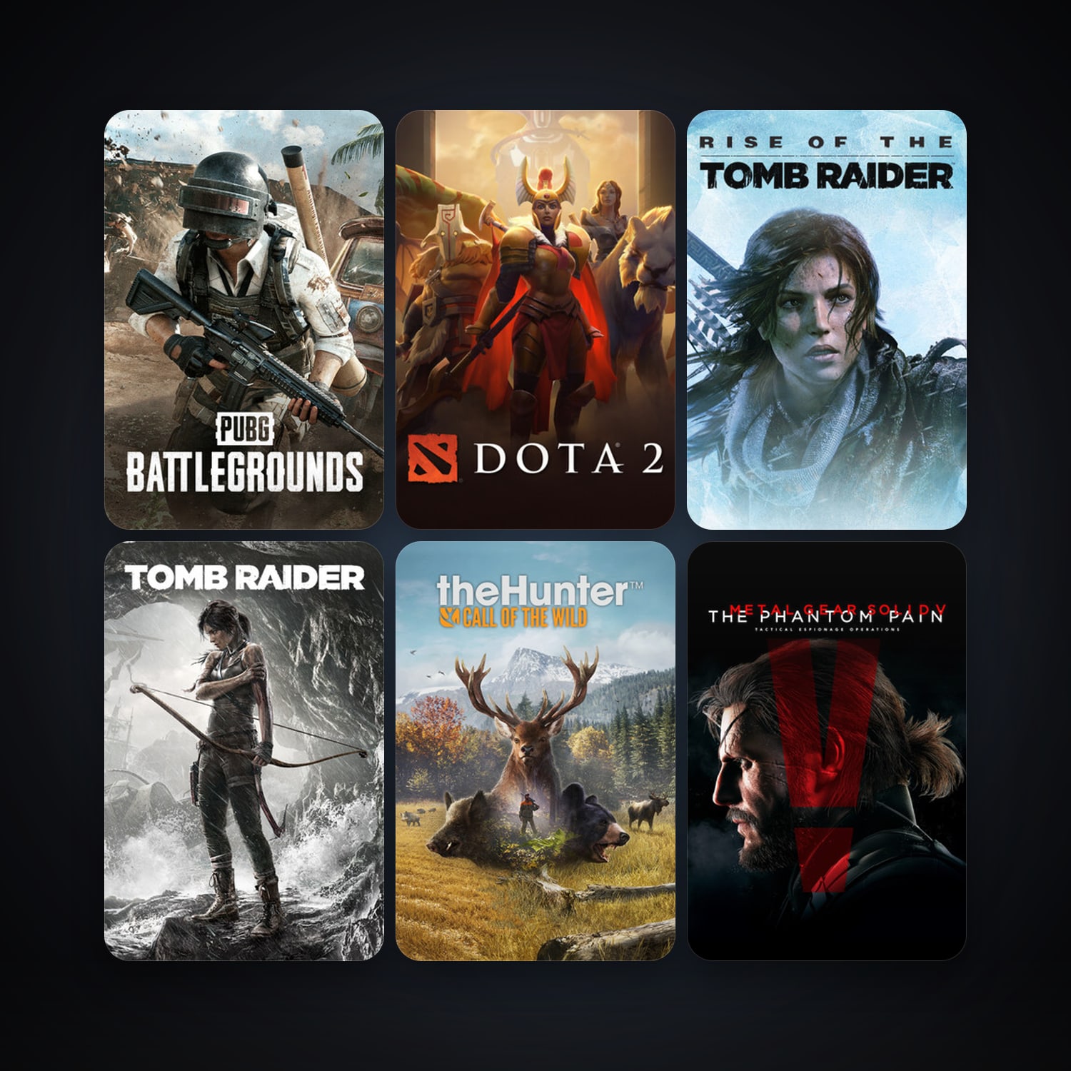 Dota 2 + Tomb Raider, 7 games, clean — HabibiAccounts