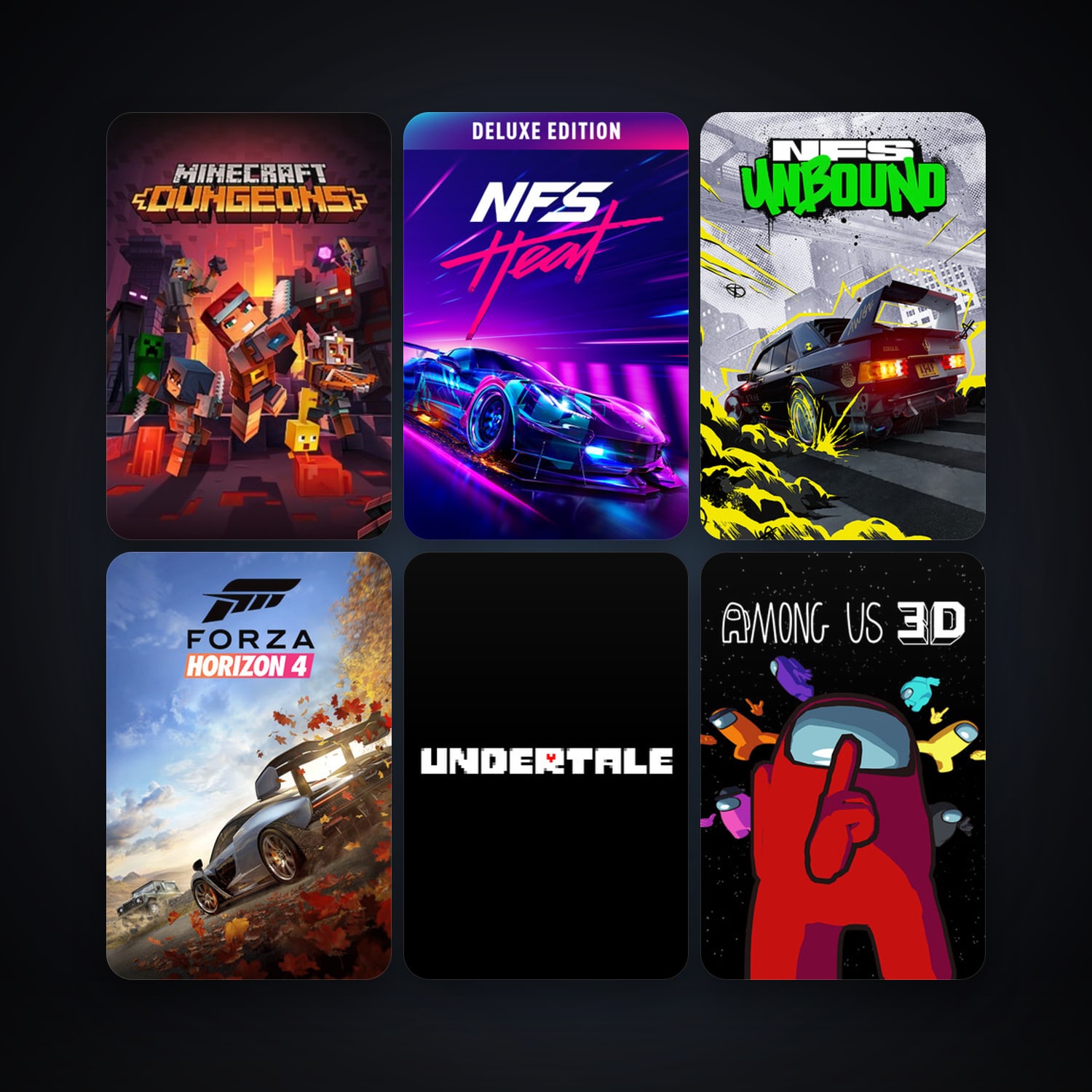 Undertale + Tell Me Why, 9 games, clean — HabibiAccounts