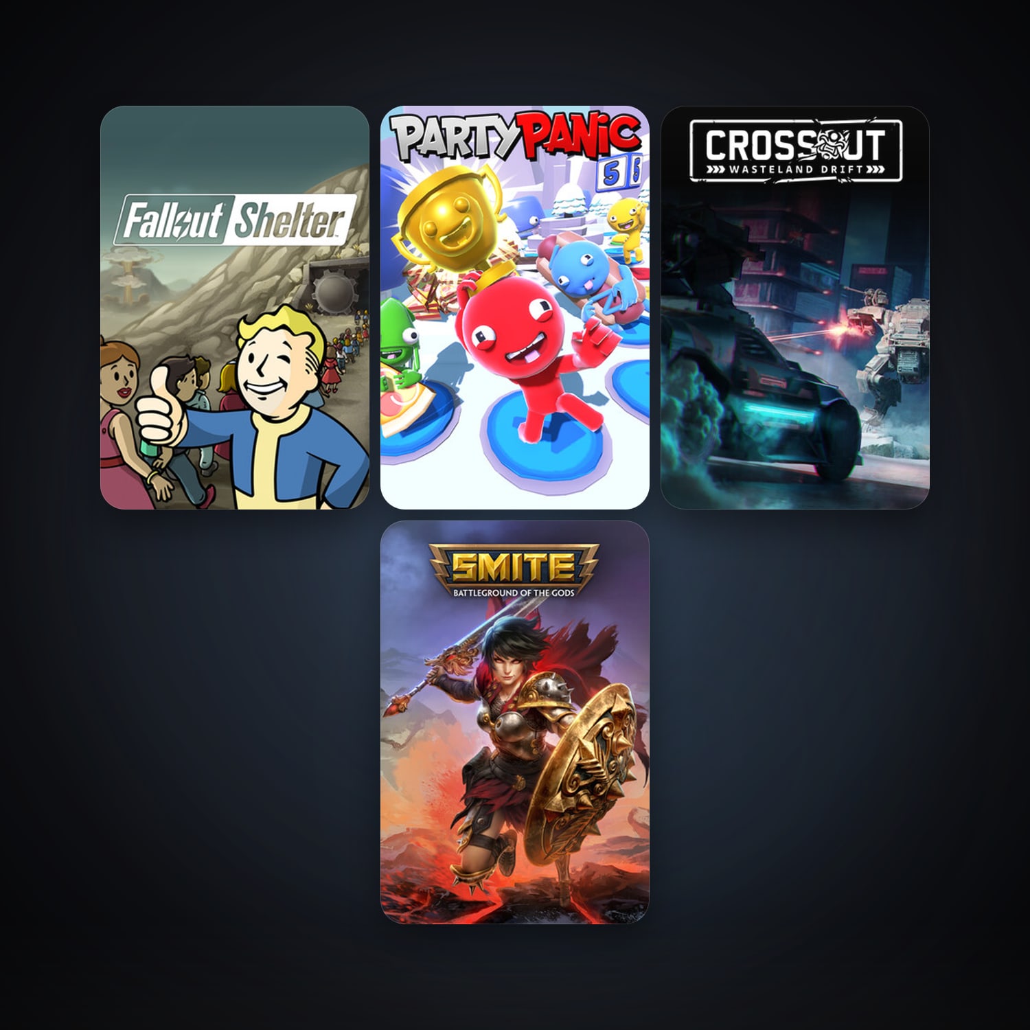 Path of Exile + Crossout, 8 games, clean — HabibiAccounts