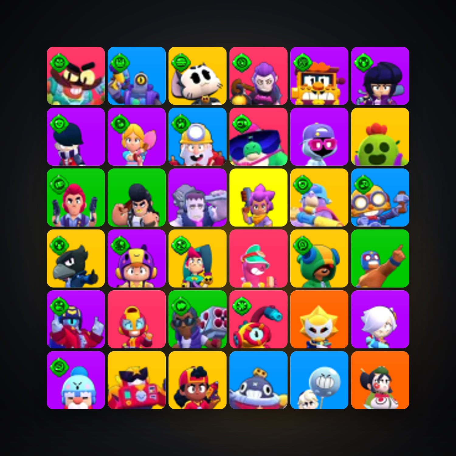 106 Brawlers | 35.7K Trophies — Supercell Account — HabibiAccounts