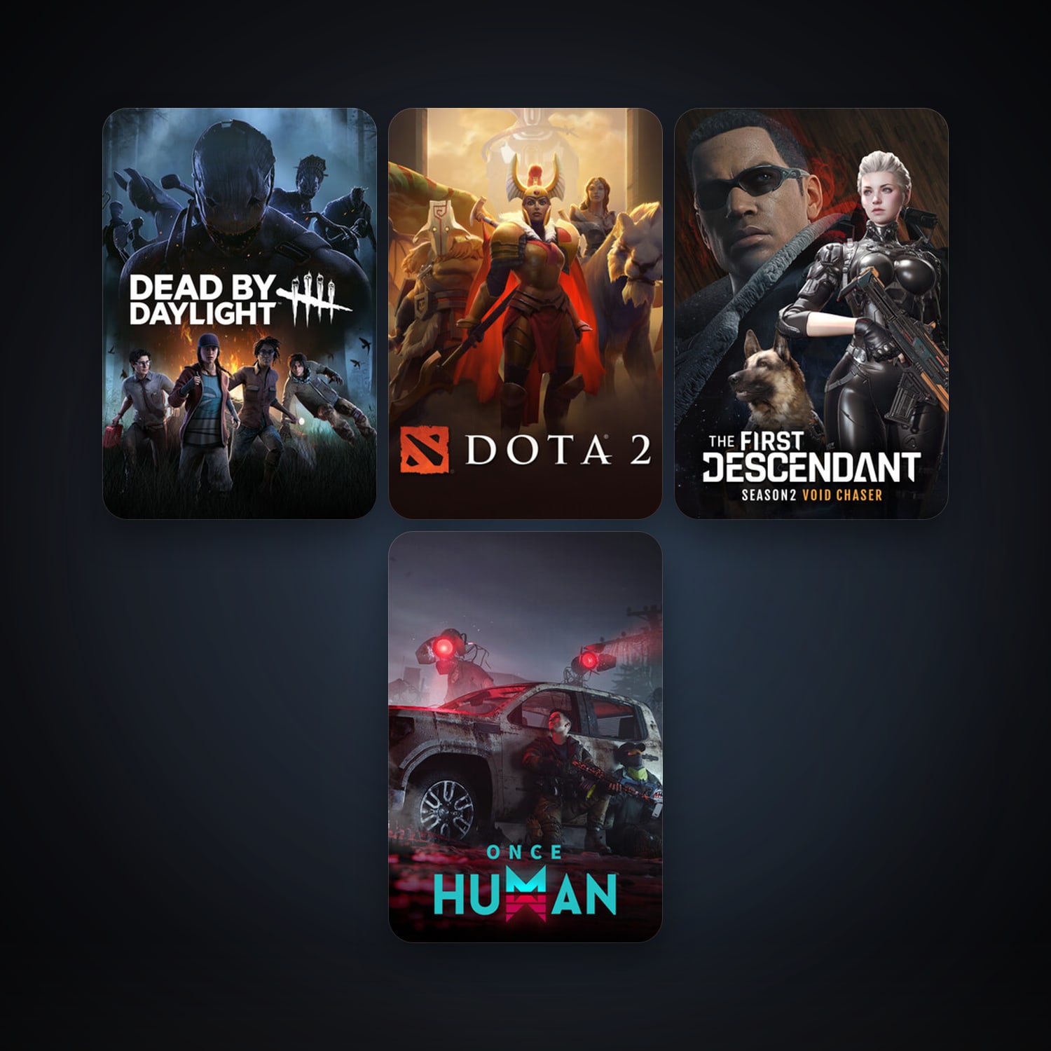 Dota 2 + Dead by Daylight, 7 games, clean — HabibiAccounts