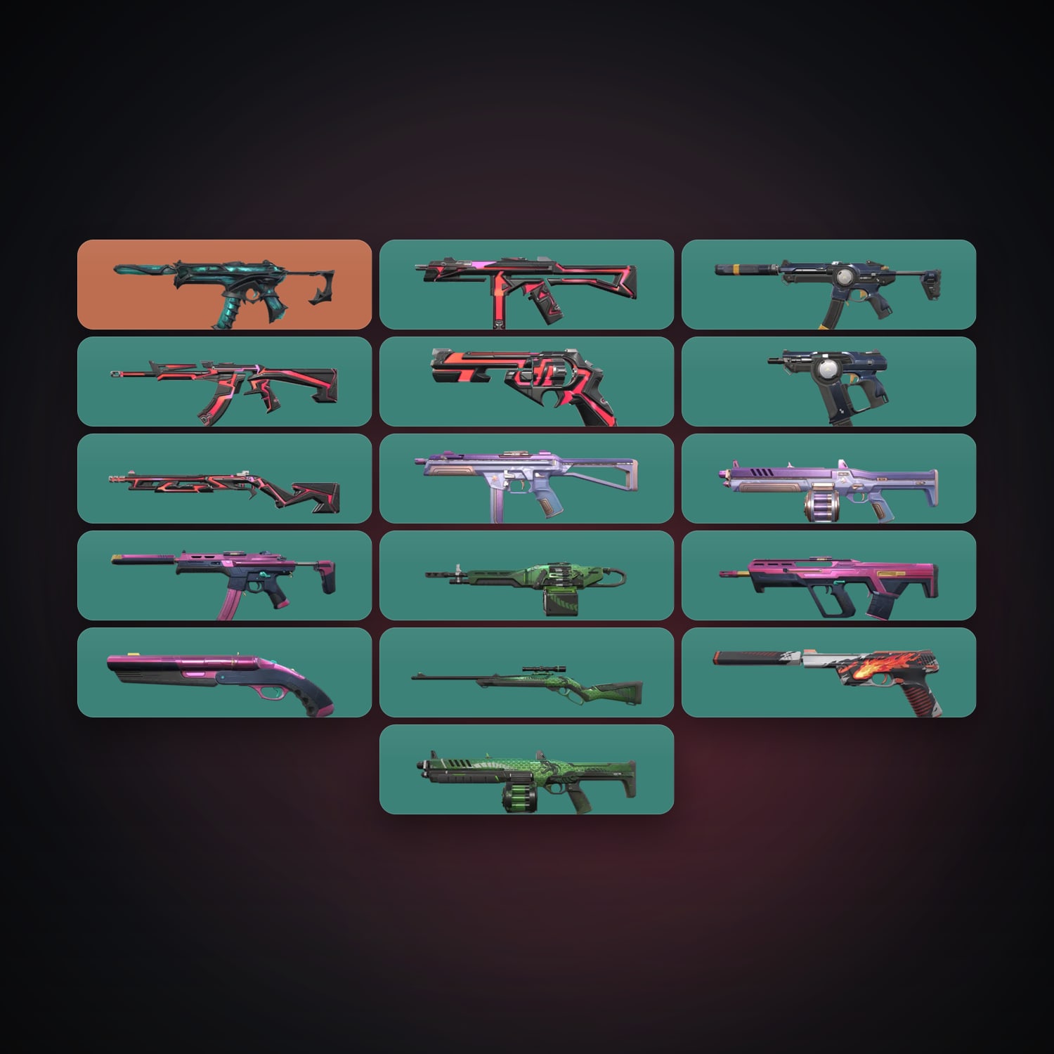 LA locker — 18 skins, lvl 30 — HabibiAccounts