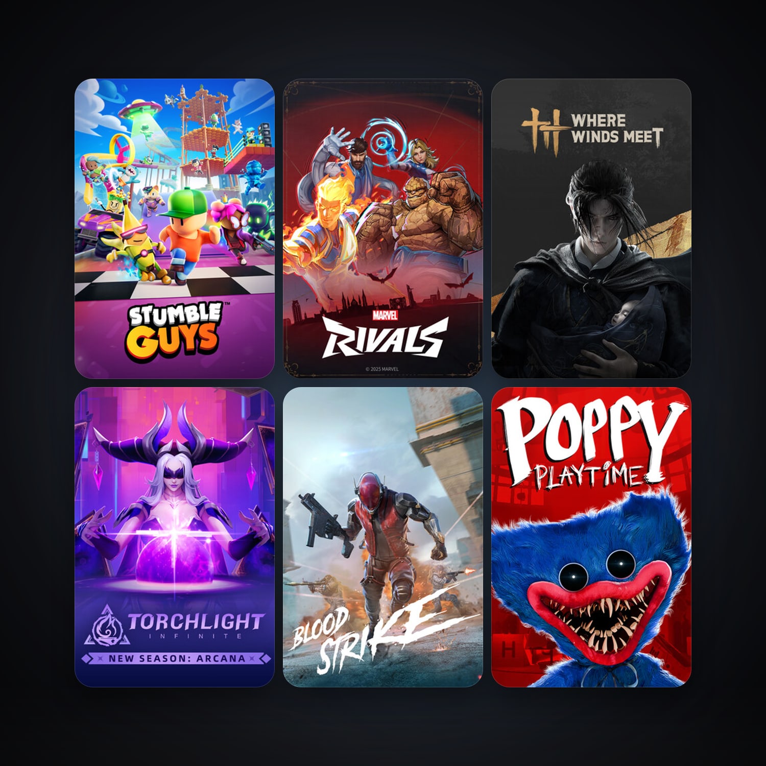Aimlabs + Stumble Guys, 12 games, clean — HabibiAccounts