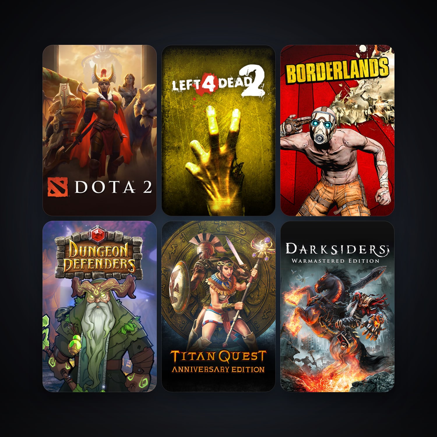 Left 4 Dead 2 + Dota 2, 192 games, Steam 12, clean — HabibiAccounts