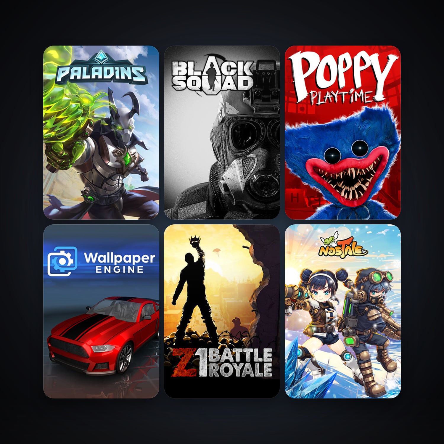 Free CS2 (No Prime) + Wallpaper Engine, 16 games, clean — HabibiAccounts