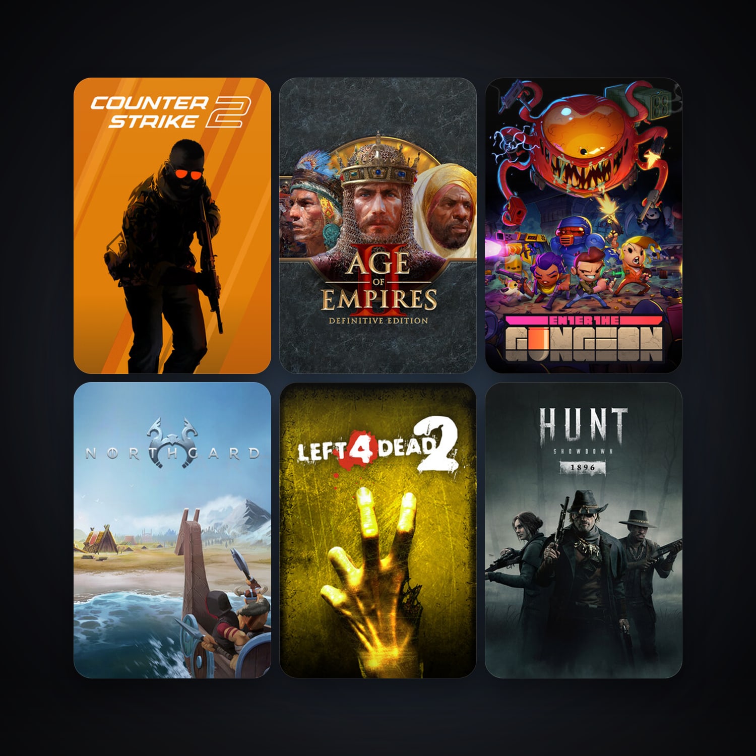 Left 4 Dead 2 + CS2 Prime, 11 games, clean — HabibiAccounts