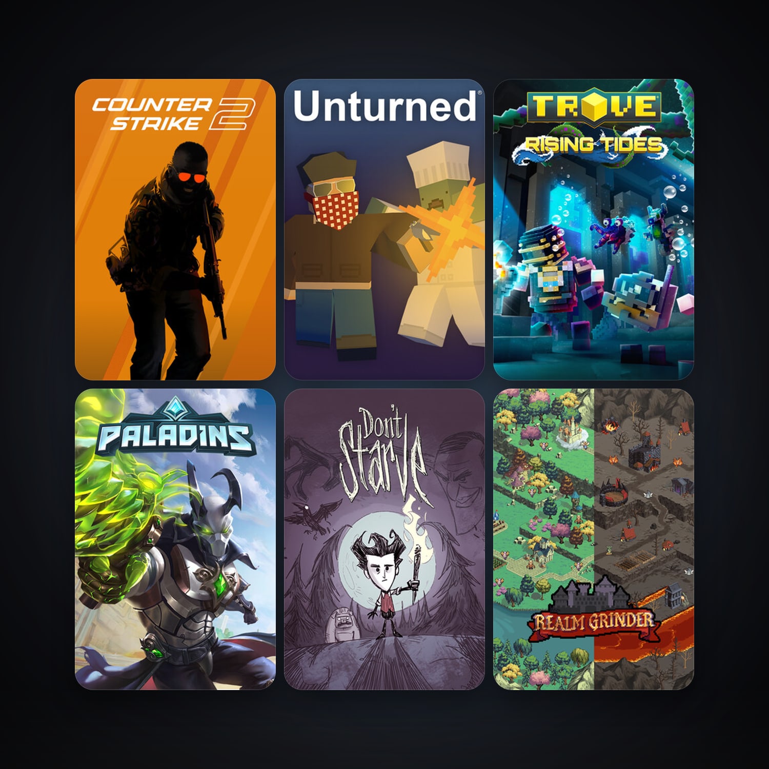 CS2 Prime + PAYDAY 2, 8 games, clean — HabibiAccounts