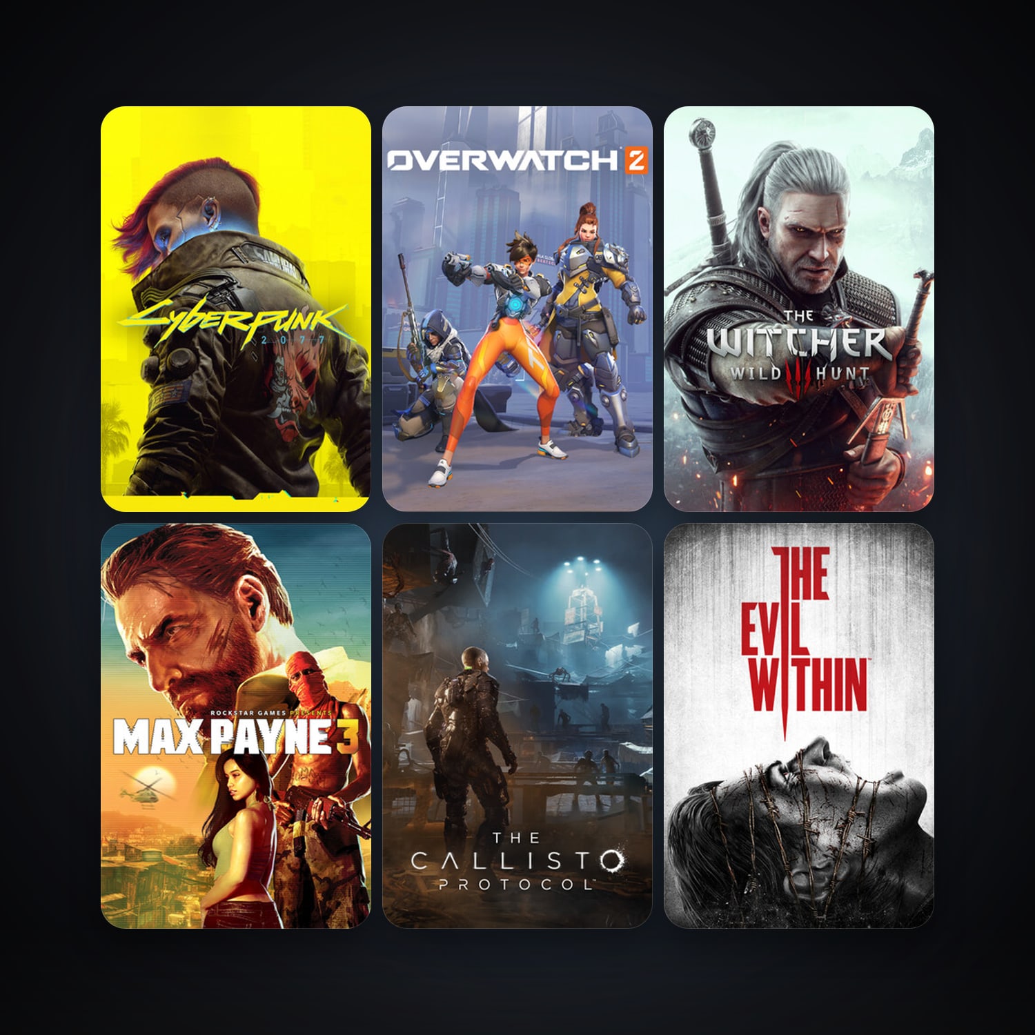 Max Payne 3 + The Evil Within, 26 games, clean — HabibiAccounts
