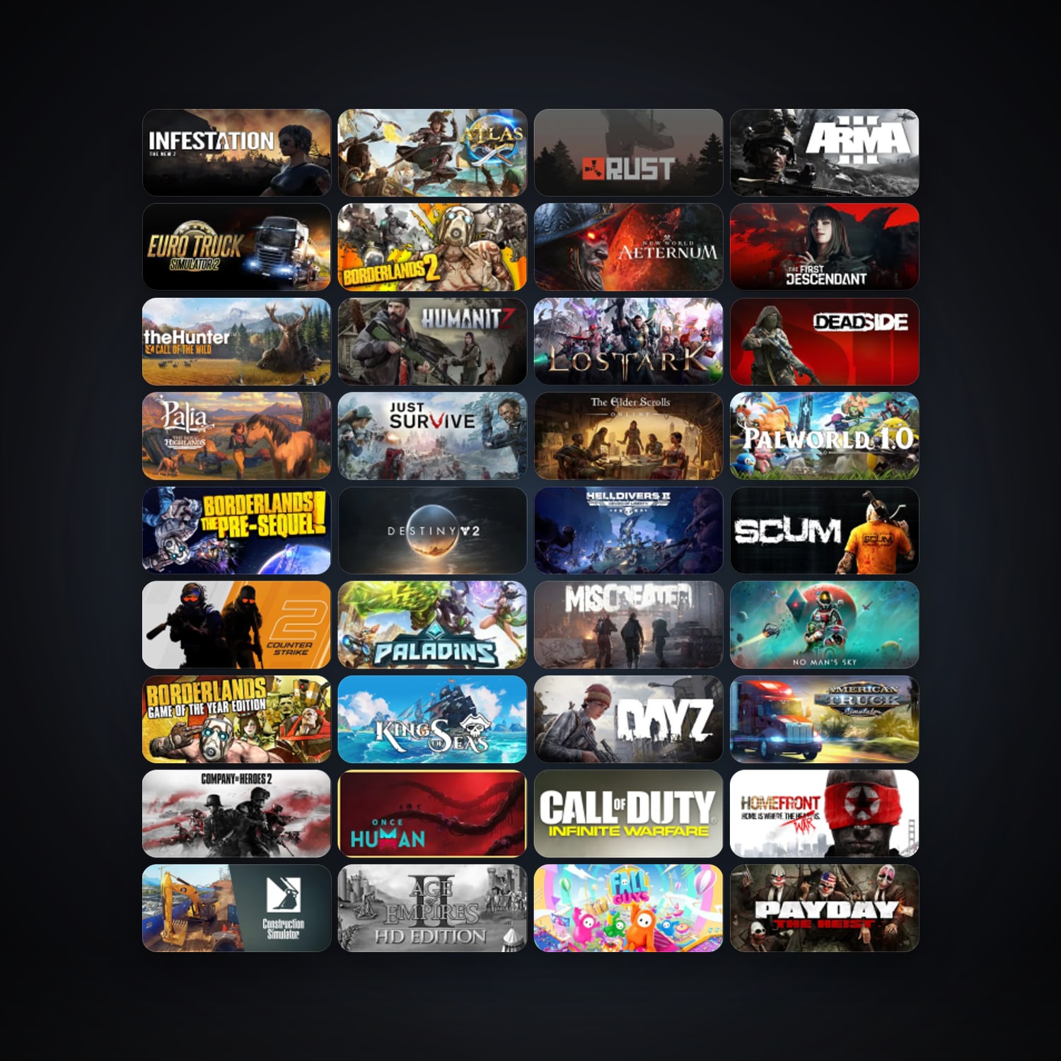 Steam 171 games, Steam 16, clean — HabibiAccounts
