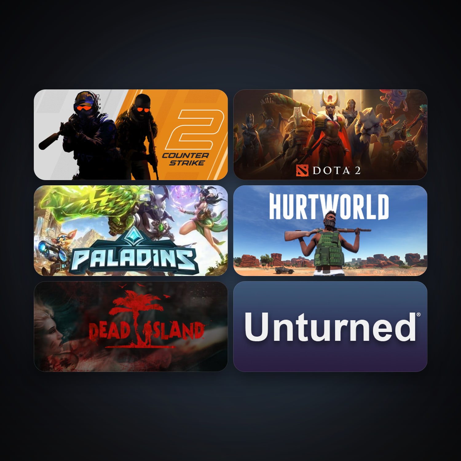 Dota 2 + CS2 Prime, 14 games, clean · 261875018 — HabibiAccounts