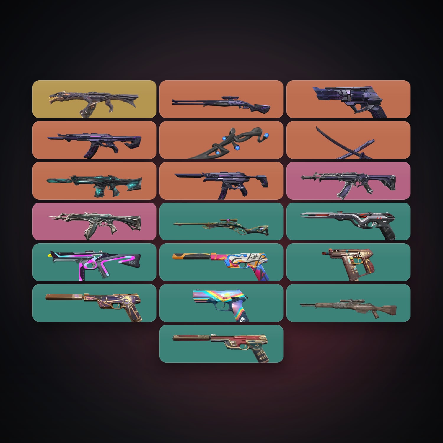 AP Bronze 1 locker — 2 knives, 19 skins, lvl 95 — HabibiAccounts