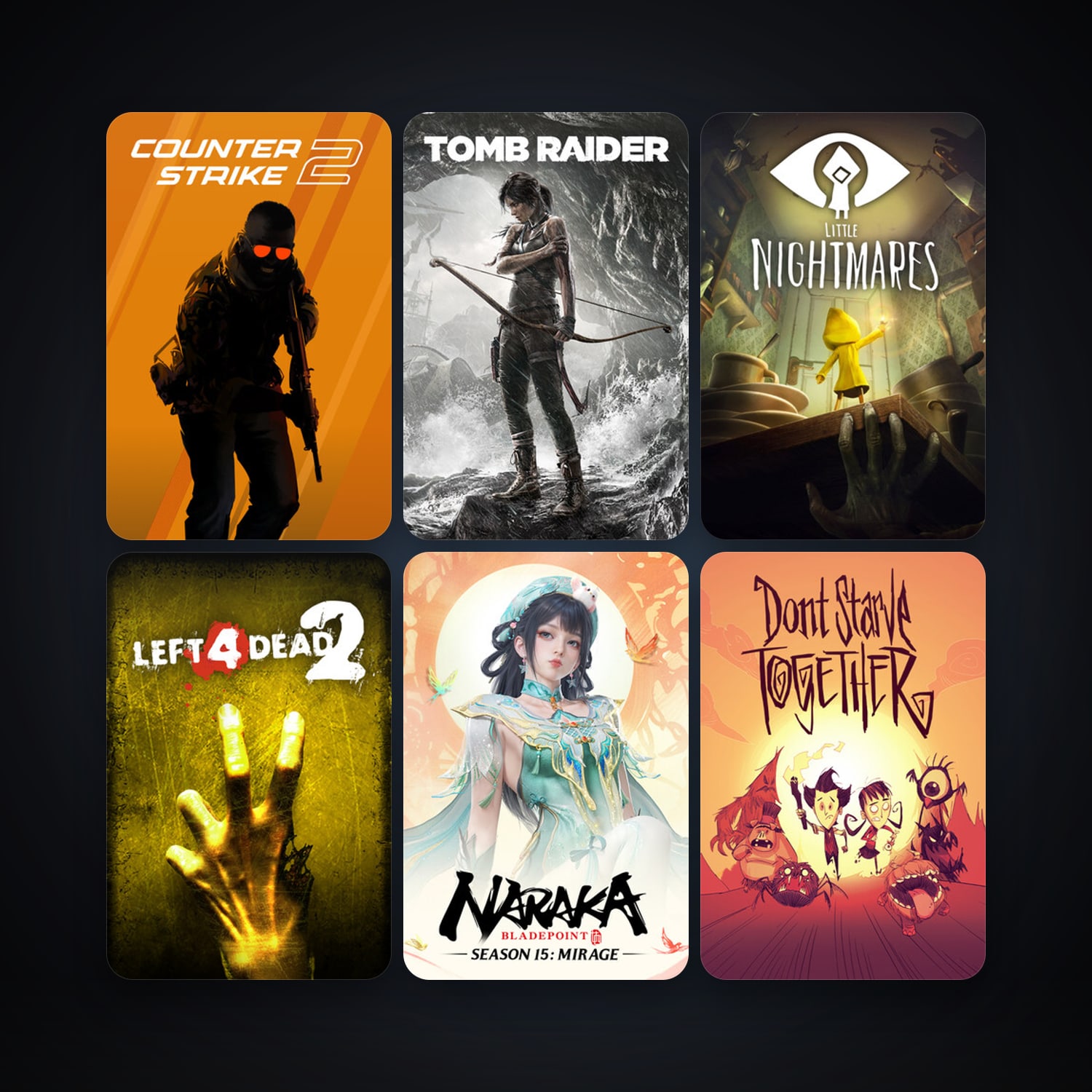 Left 4 Dead + Left 4 Dead 2, 19 games, Steam 12, clean — HabibiAccounts