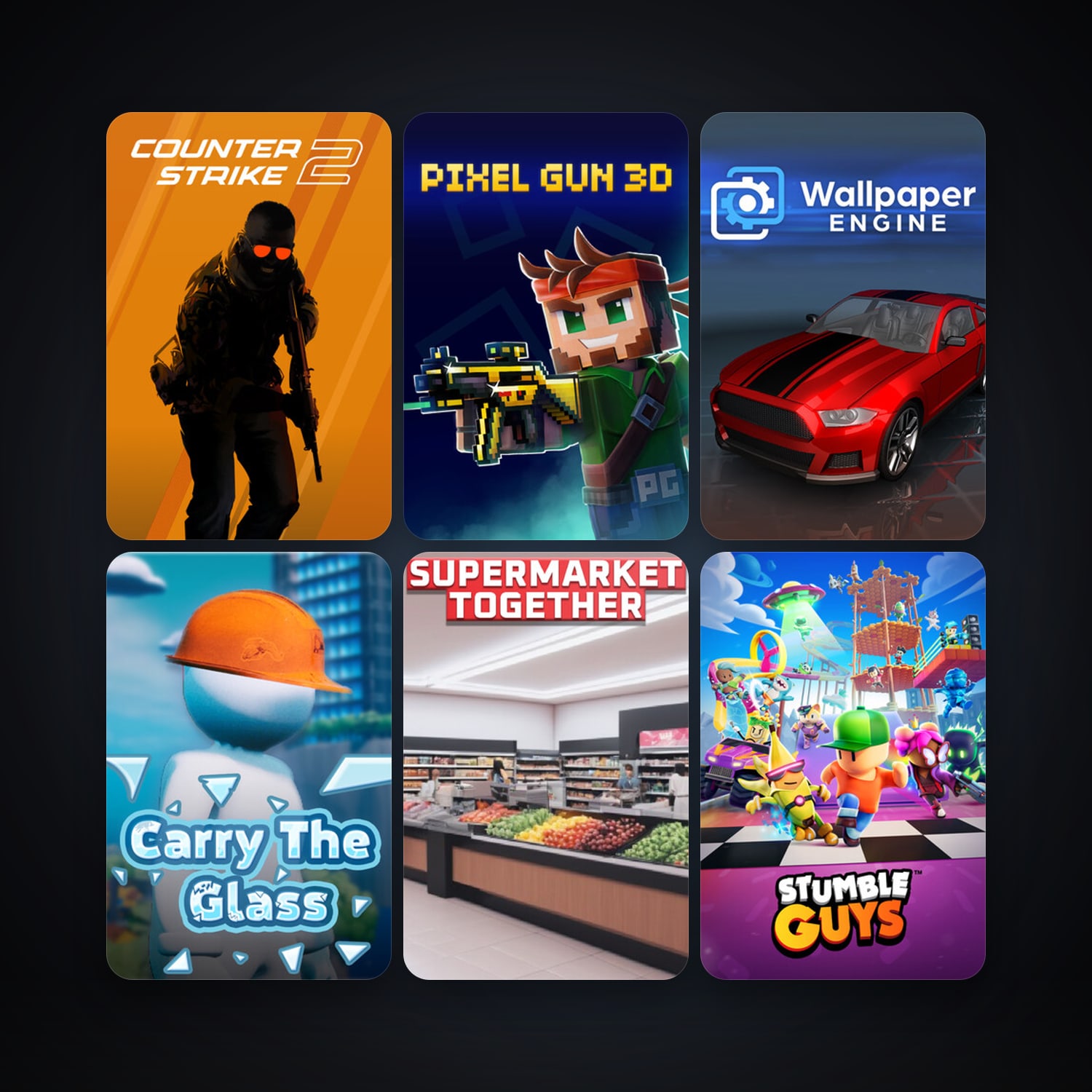 CS2 Prime + Geometry Dash, 16 games, clean — HabibiAccounts