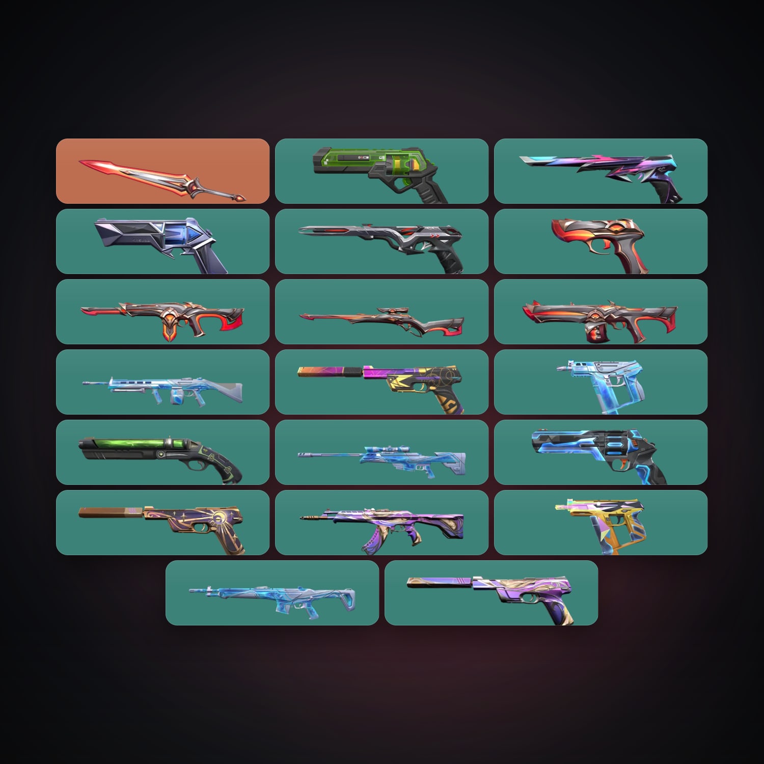 EU Silver 3 locker — 1 knives, 22 skins, lvl 173 — HabibiAccounts