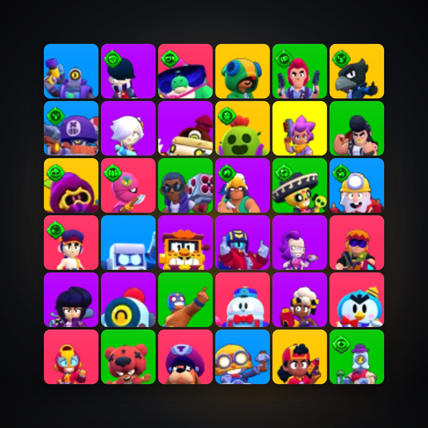 102 Brawlers | 47.1K Trophies — Supercell Account — HabibiAccounts