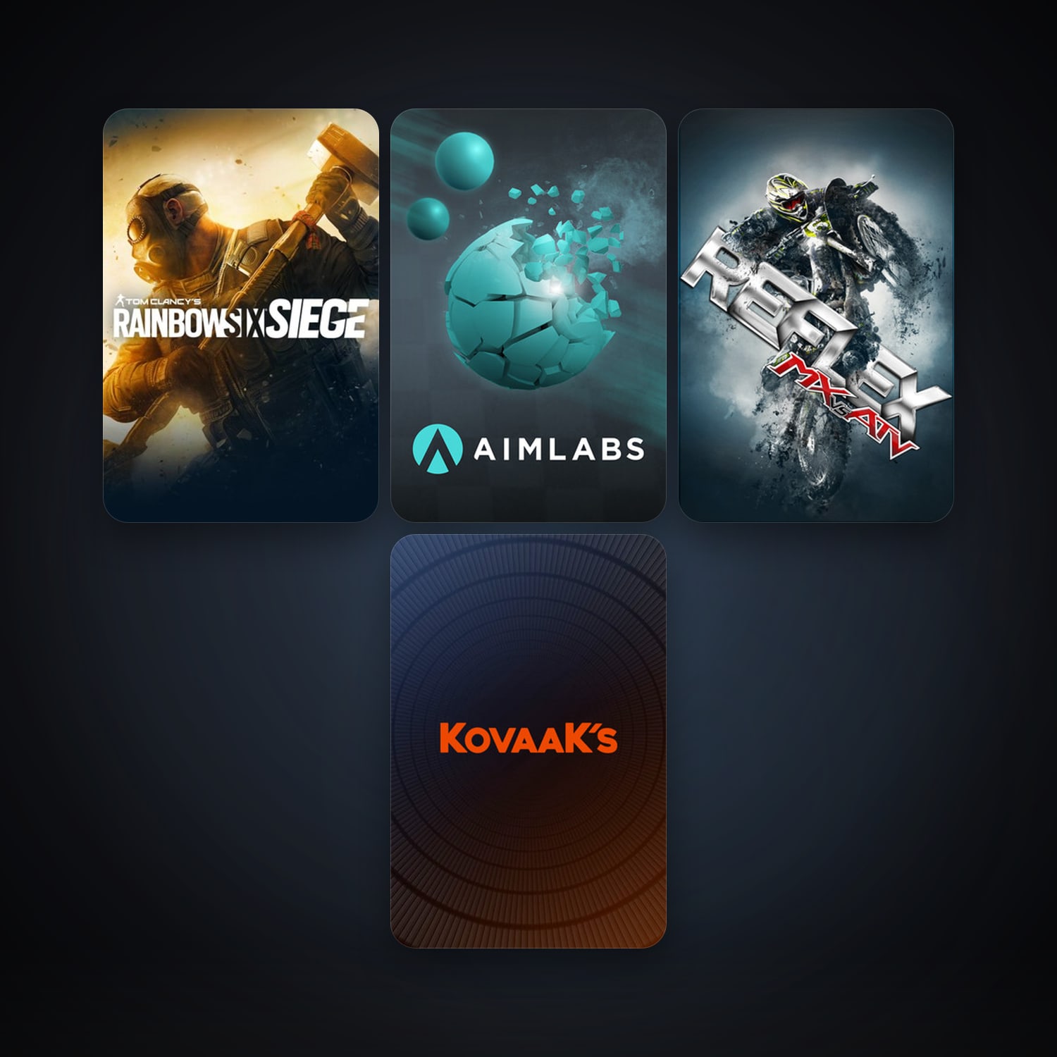 MX vs. ATV Reflex + Tom Clancy's Rainbow Six Siege, 10 games, clean — HabibiAccounts