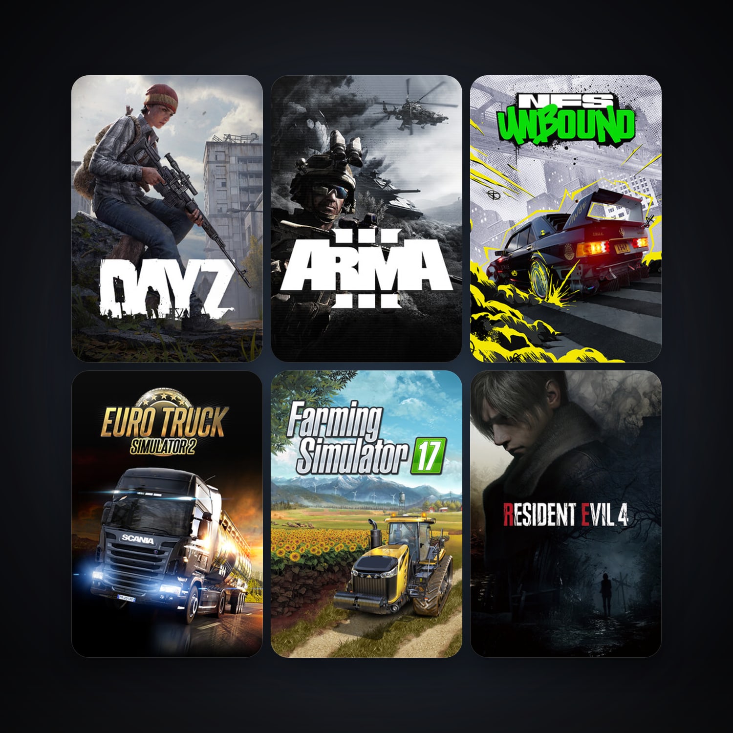 Arma 3 + DayZ, 112 games, Steam 10, clean — HabibiAccounts