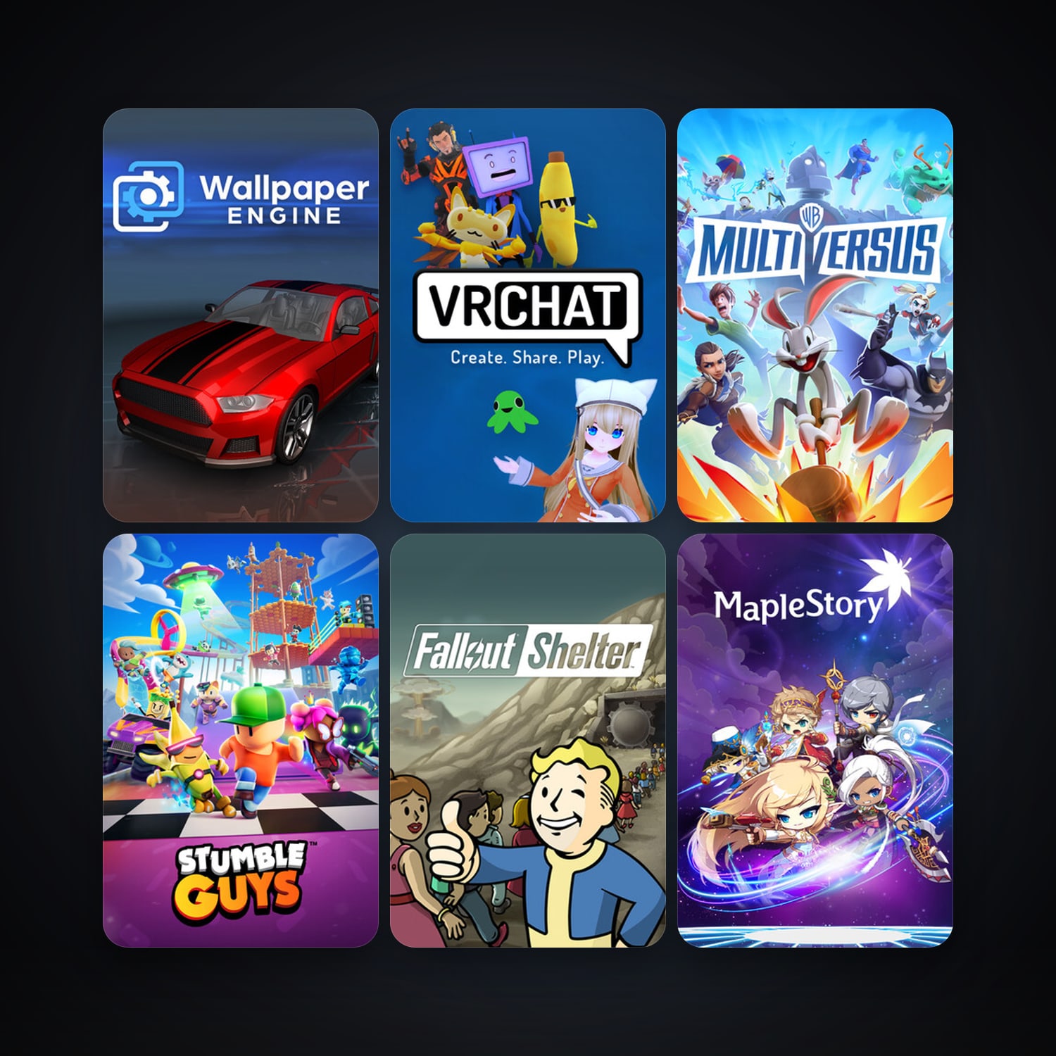 Free CS2 (No Prime) + MapleStory, 23 games, clean — HabibiAccounts