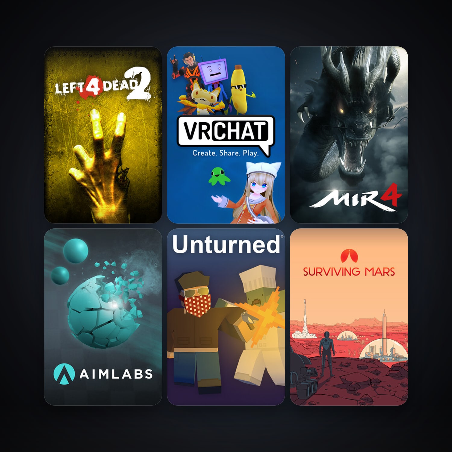 Left 4 Dead 2 + Free CS2 (No Prime), 29 games, clean — HabibiAccounts