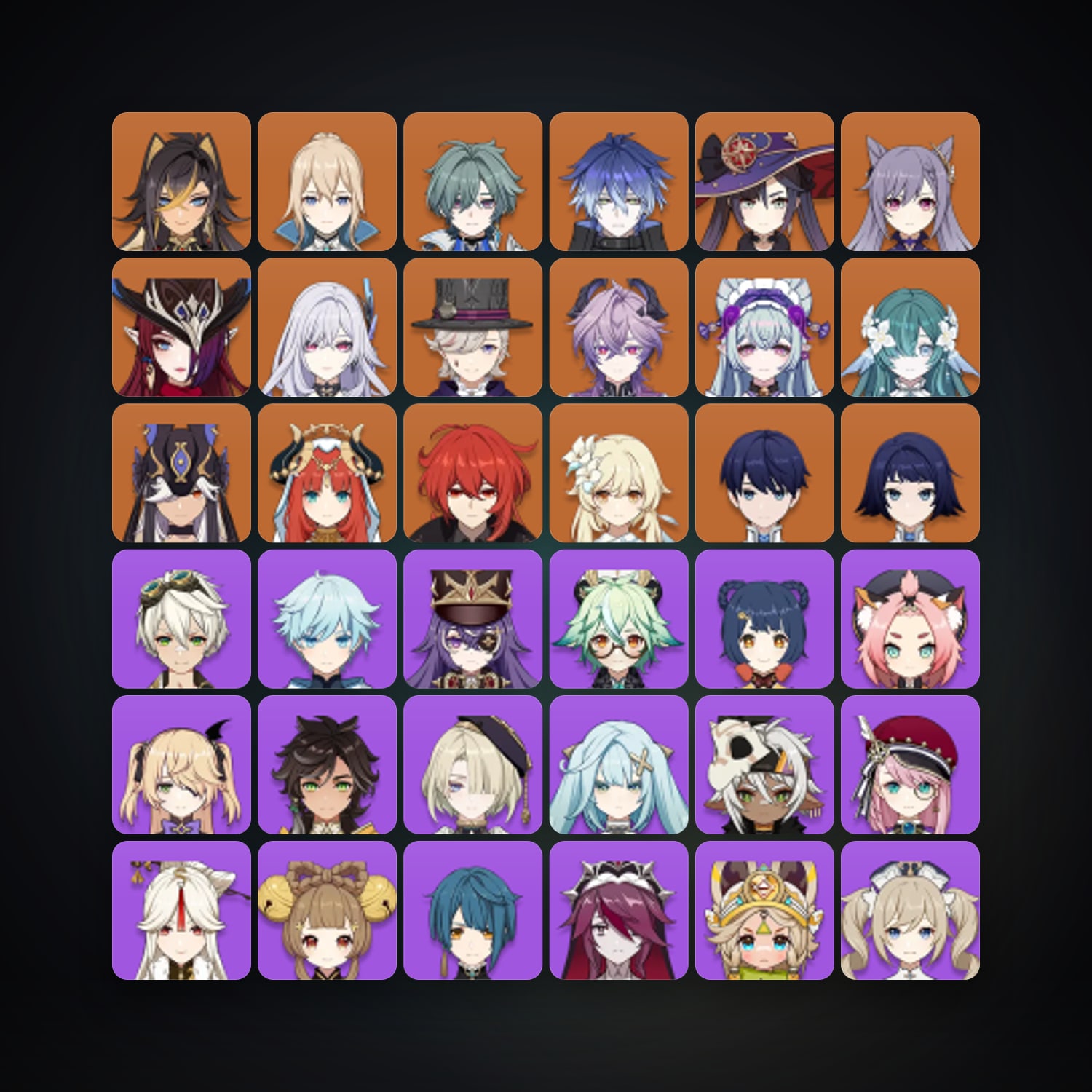 Genshin Impact | AR 59 | 64 Chars | 15× 5★ — Genshin / miHoYo Account — HabibiAccounts