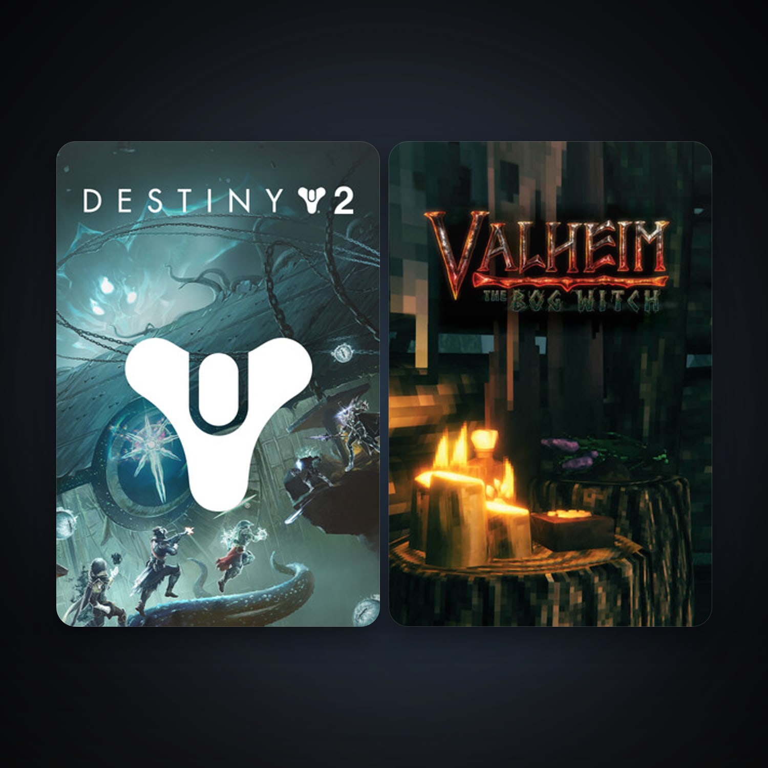 Valheim + Destiny 2, 3 games, clean — HabibiAccounts