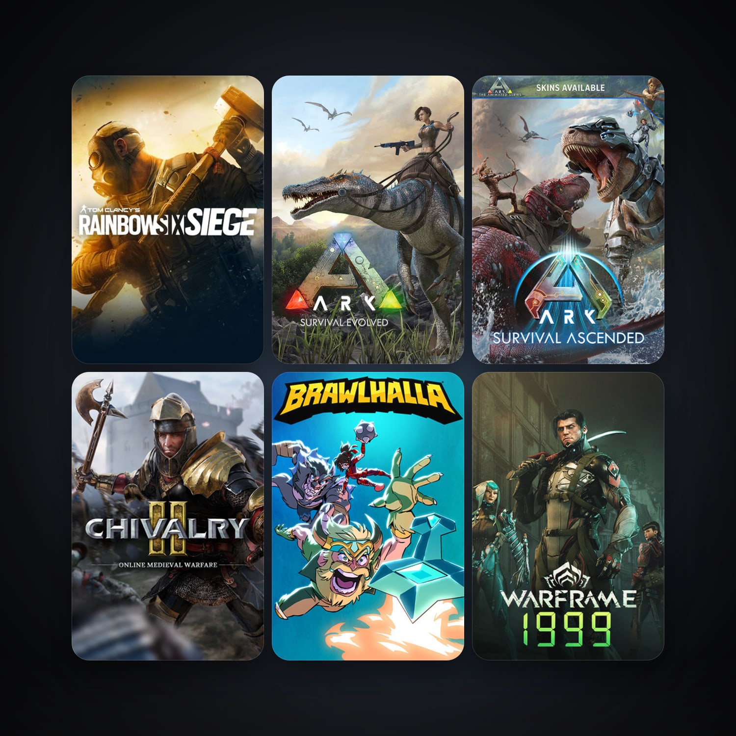 Warframe + Brawlhalla, 11 games, clean — HabibiAccounts