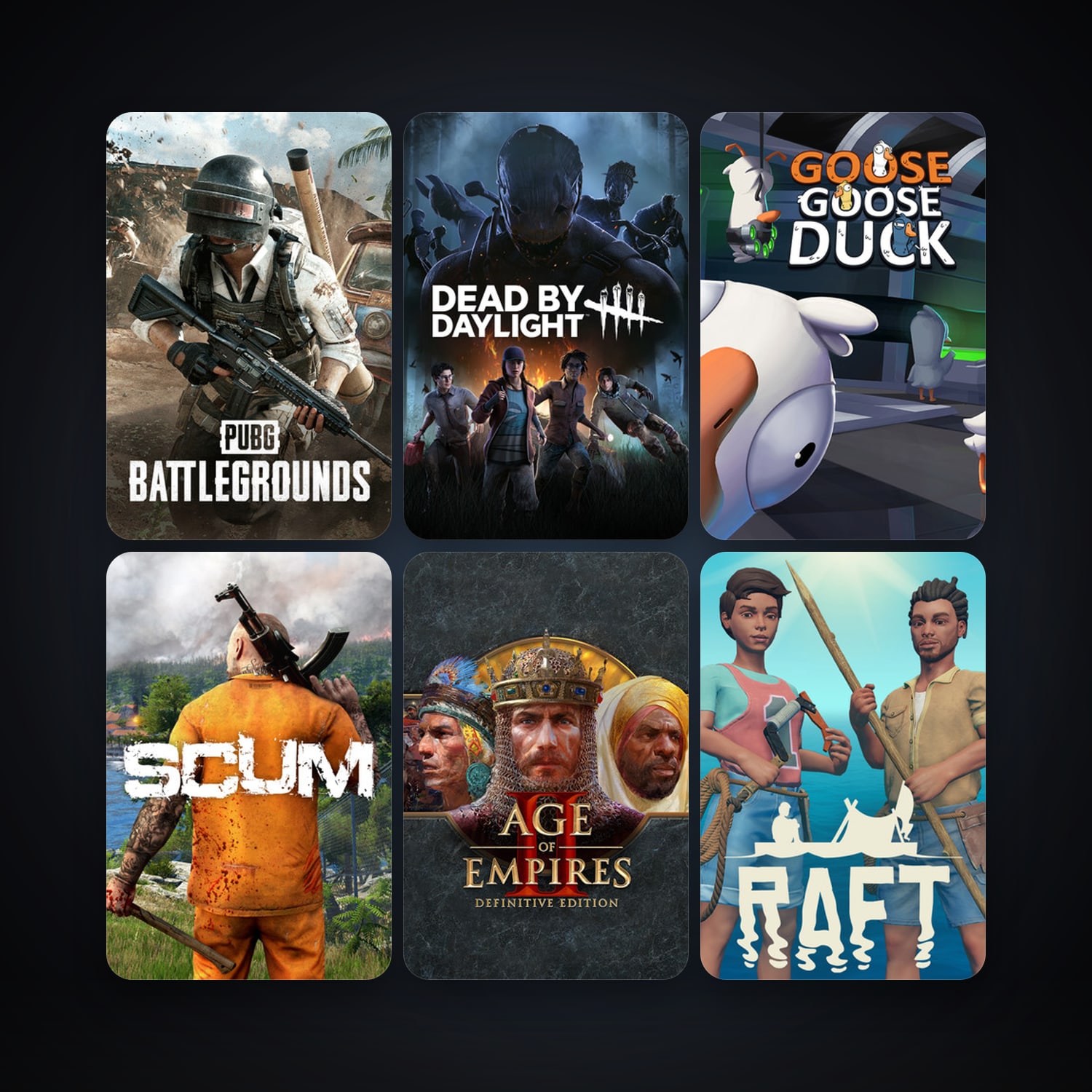 Dead by Daylight + ARK: The Survival Of The Fittest, 20 games, clean — HabibiAccounts