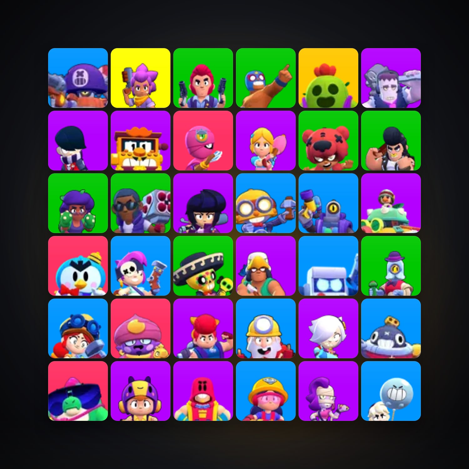 44 Brawlers | 8.5K Trophies | TH 9 — Supercell Account — HabibiAccounts