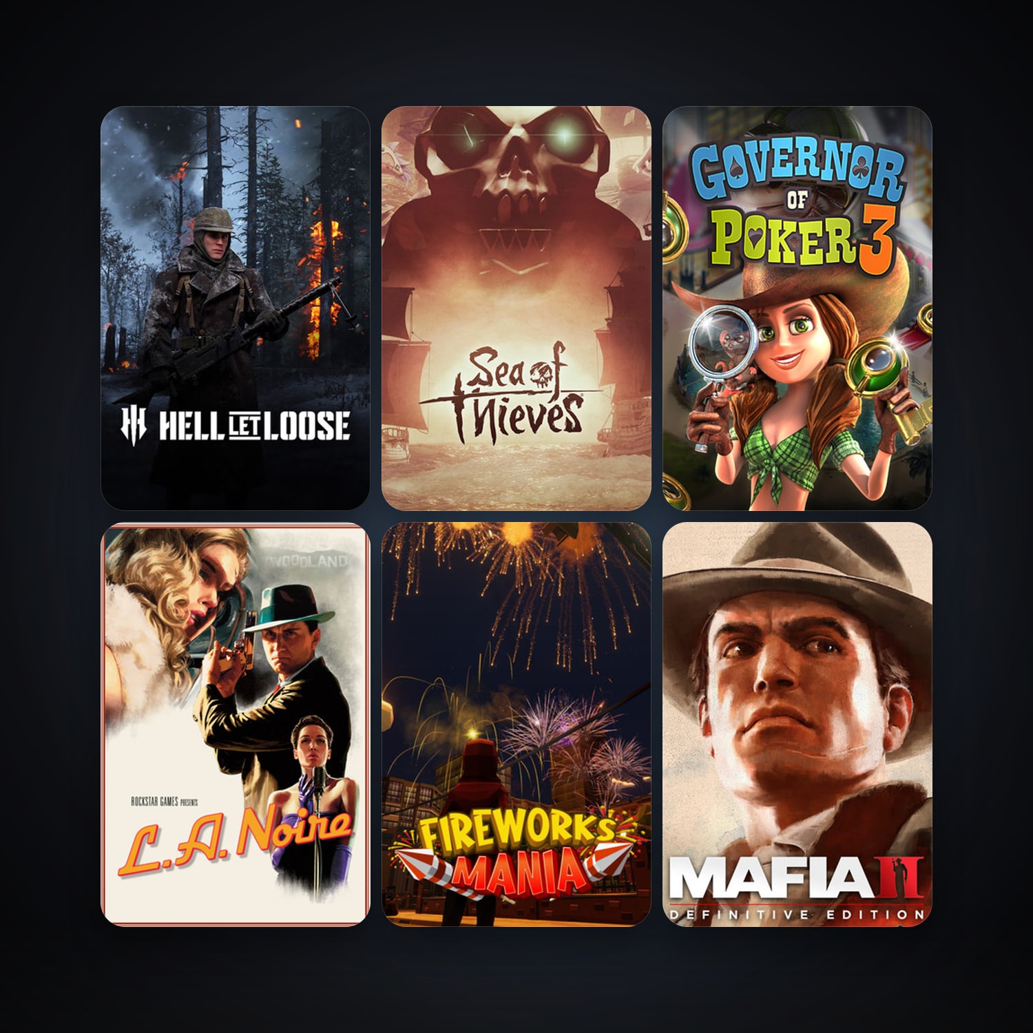 Bully: Scholarship Edition + Mafia II, 34 games, clean — HabibiAccounts