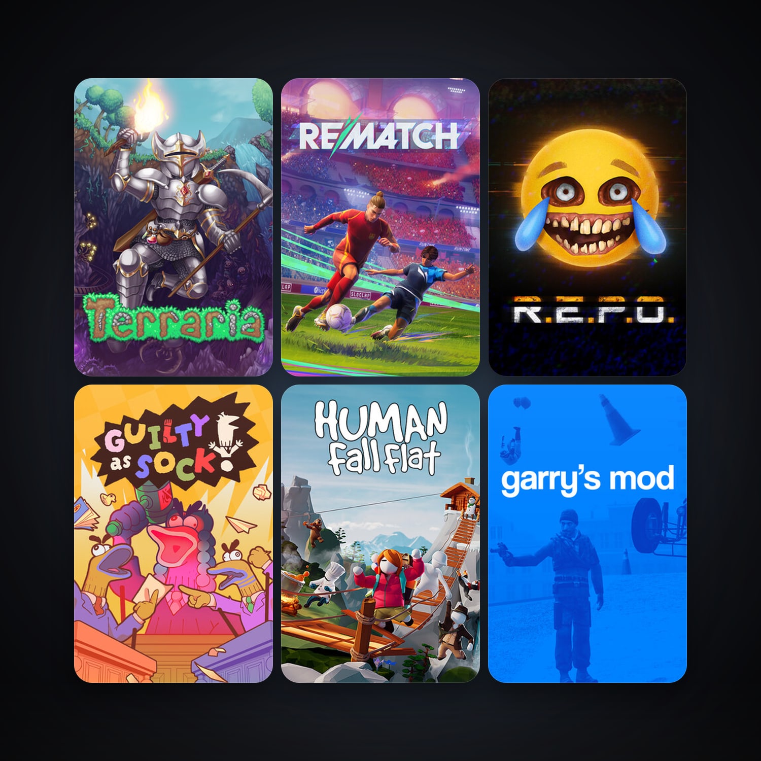 Garry's Mod + Terraria, 48 games, clean — HabibiAccounts