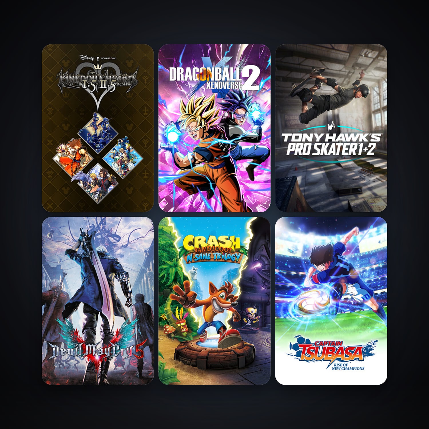 Devil May Cry 4 Special Edition + DRAGON BALL XENOVERSE 2, 31 games, clean — HabibiAccounts