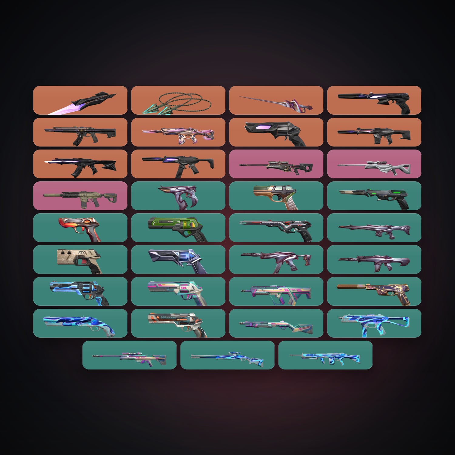 AP Diamond 1 locker — 3 knives, 35 skins, lvl 360 — HabibiAccounts