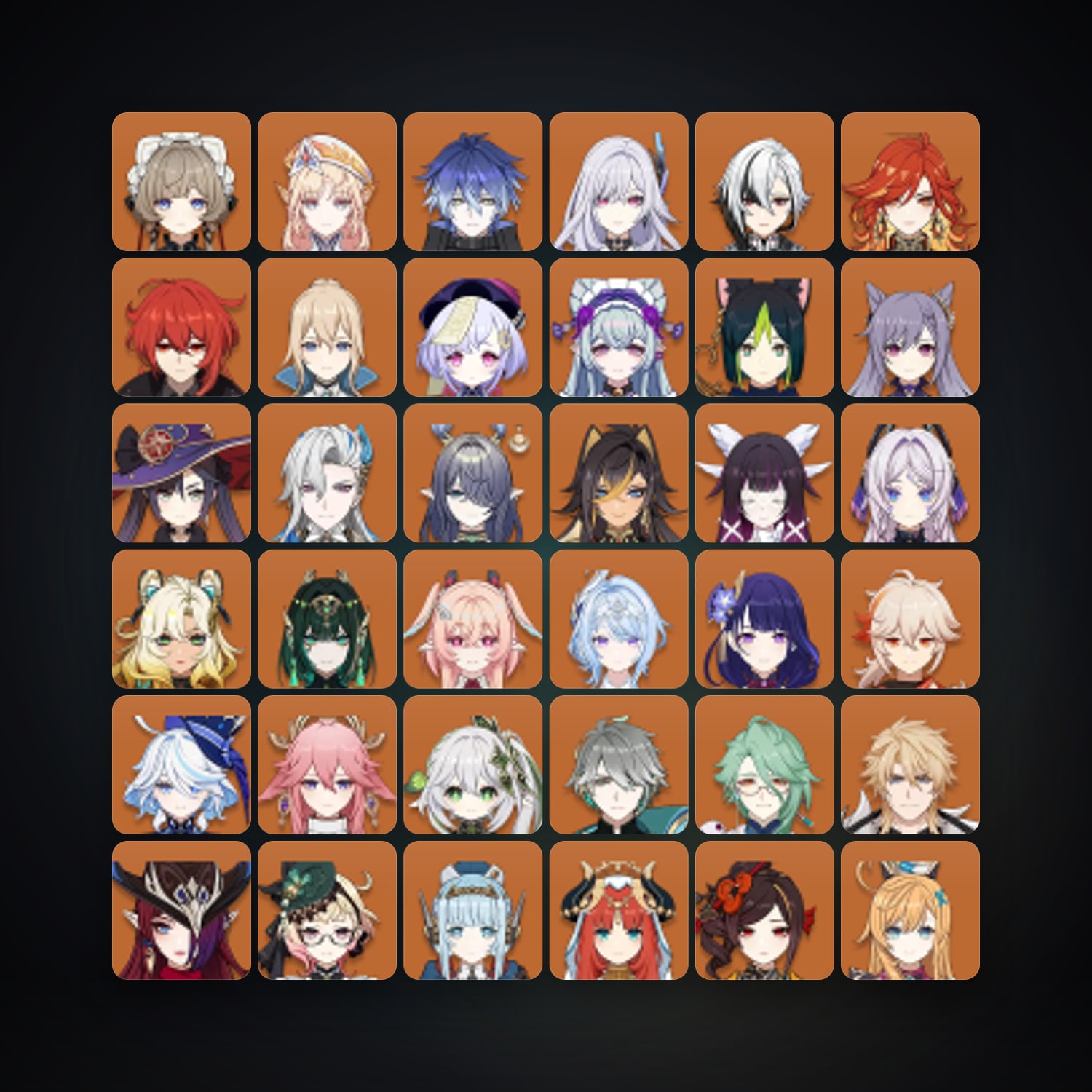 Genshin Impact | AR 60 | 122 Chars | 67× 5★ — Genshin / miHoYo Account — HabibiAccounts