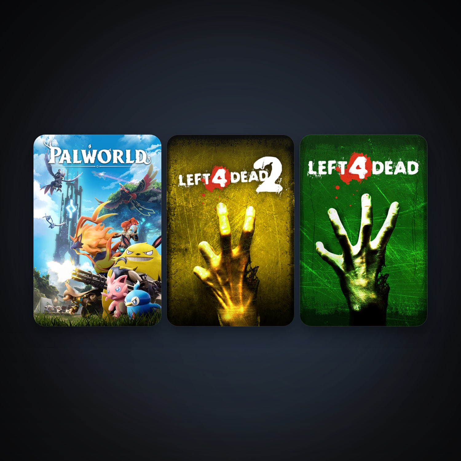 Left 4 Dead + Left 4 Dead 2, 4 games, clean — HabibiAccounts