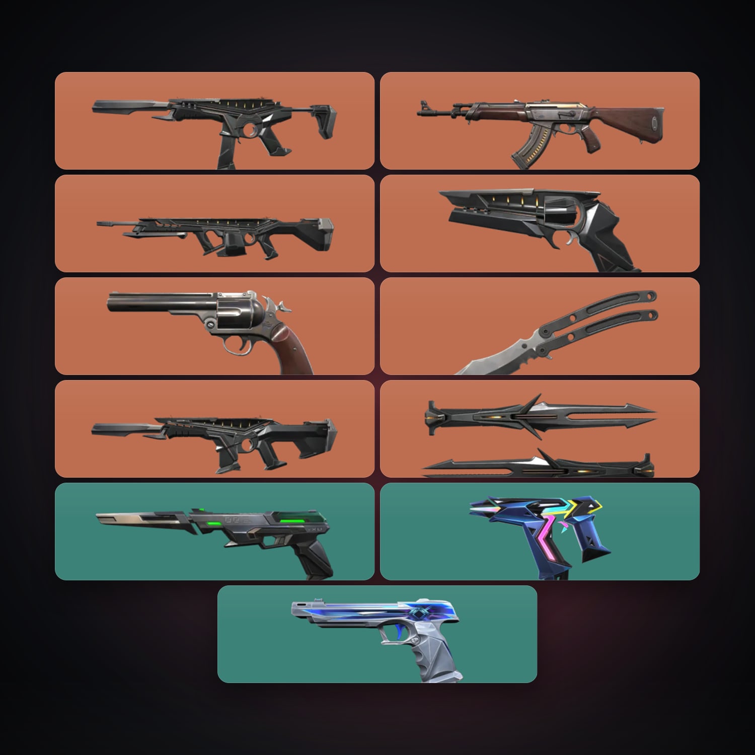EU Silver 3 locker — 2 knives, 11 skins, lvl 72 — HabibiAccounts