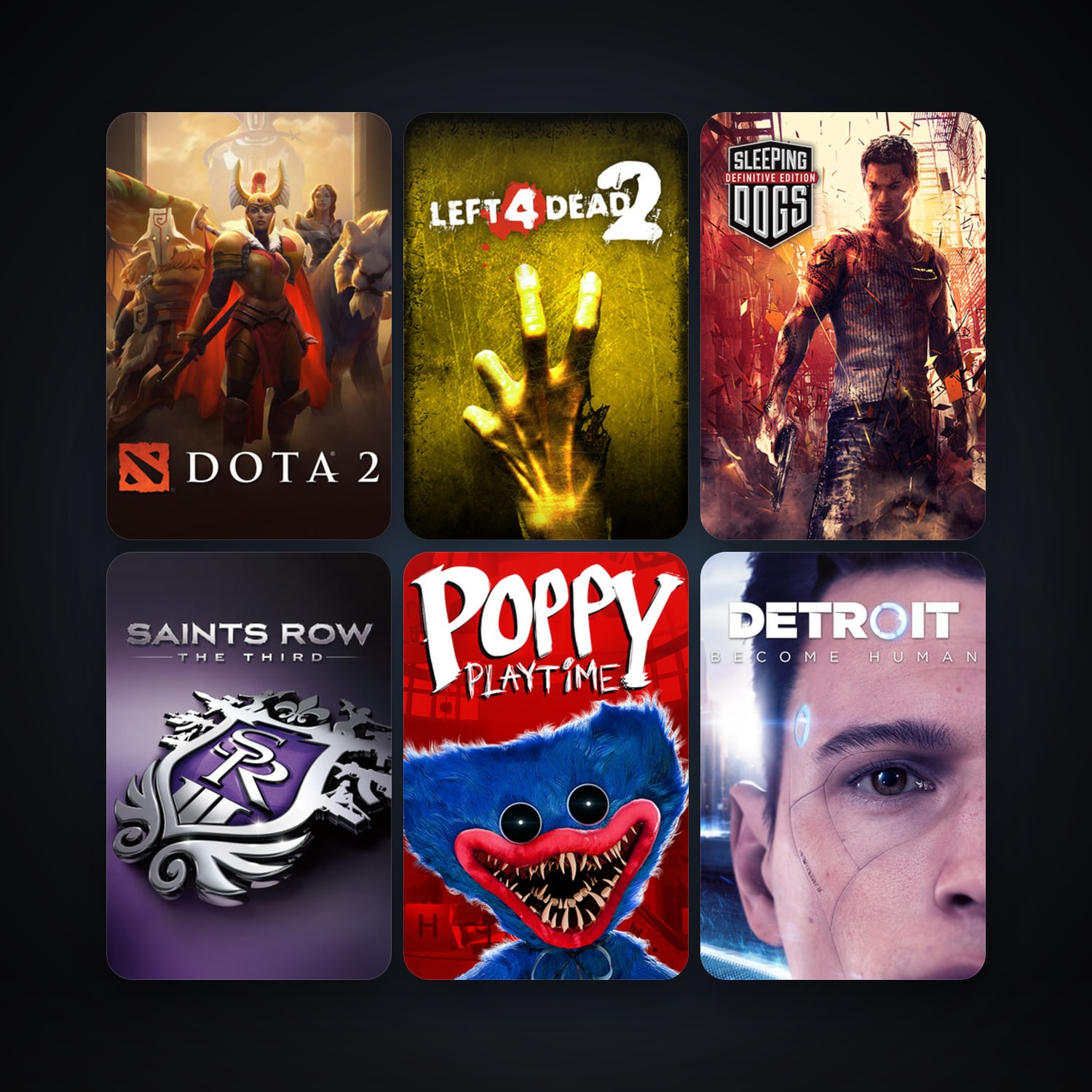 Left 4 Dead 2 + Dota 2, 17 games, clean — HabibiAccounts
