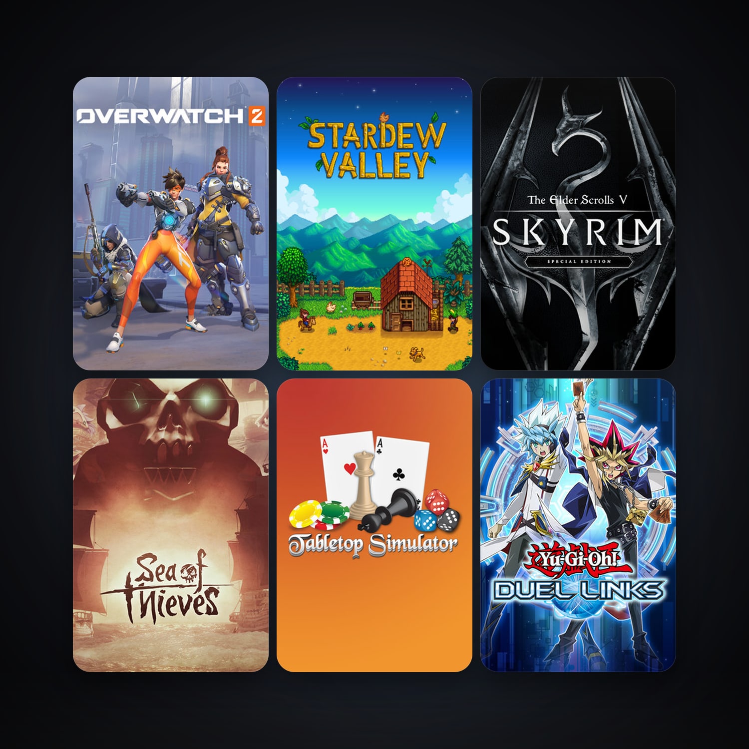 Dota 2 + Tabletop Simulator, 62 games, clean — HabibiAccounts