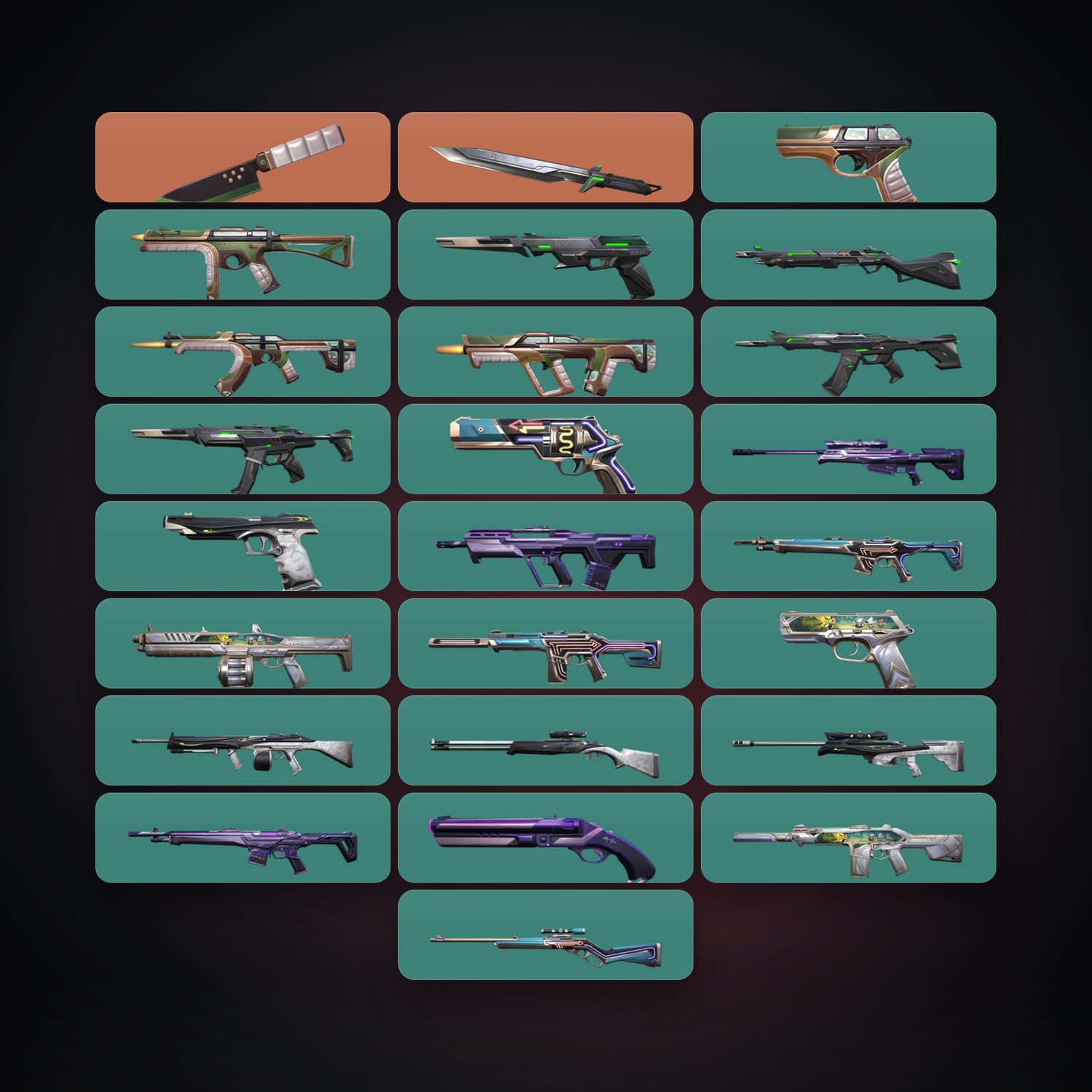 NA Bronze 1 locker — 2 knives, 25 skins, lvl 39 — HabibiAccounts